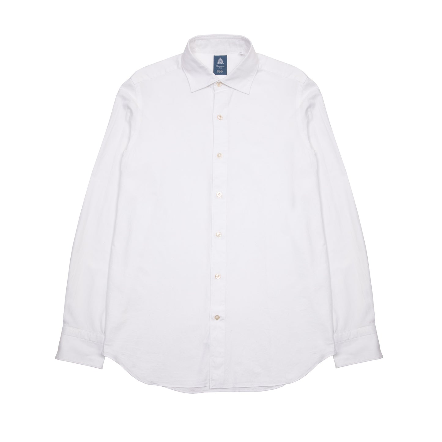 Finamore Tokyo Luigi Cotton Shirt in White