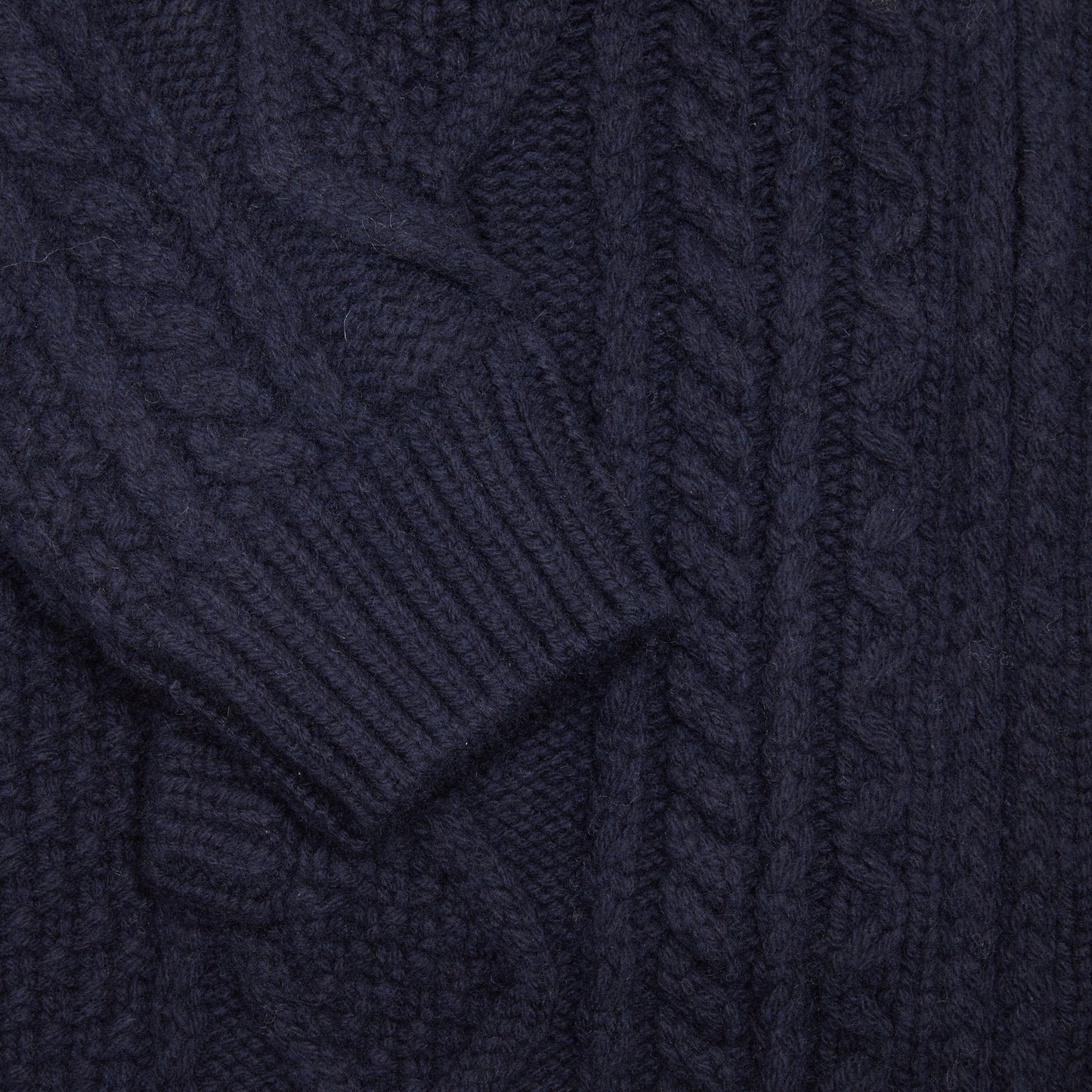 GRP Steve Full Zip Merino Cashmere Jacket in Blue