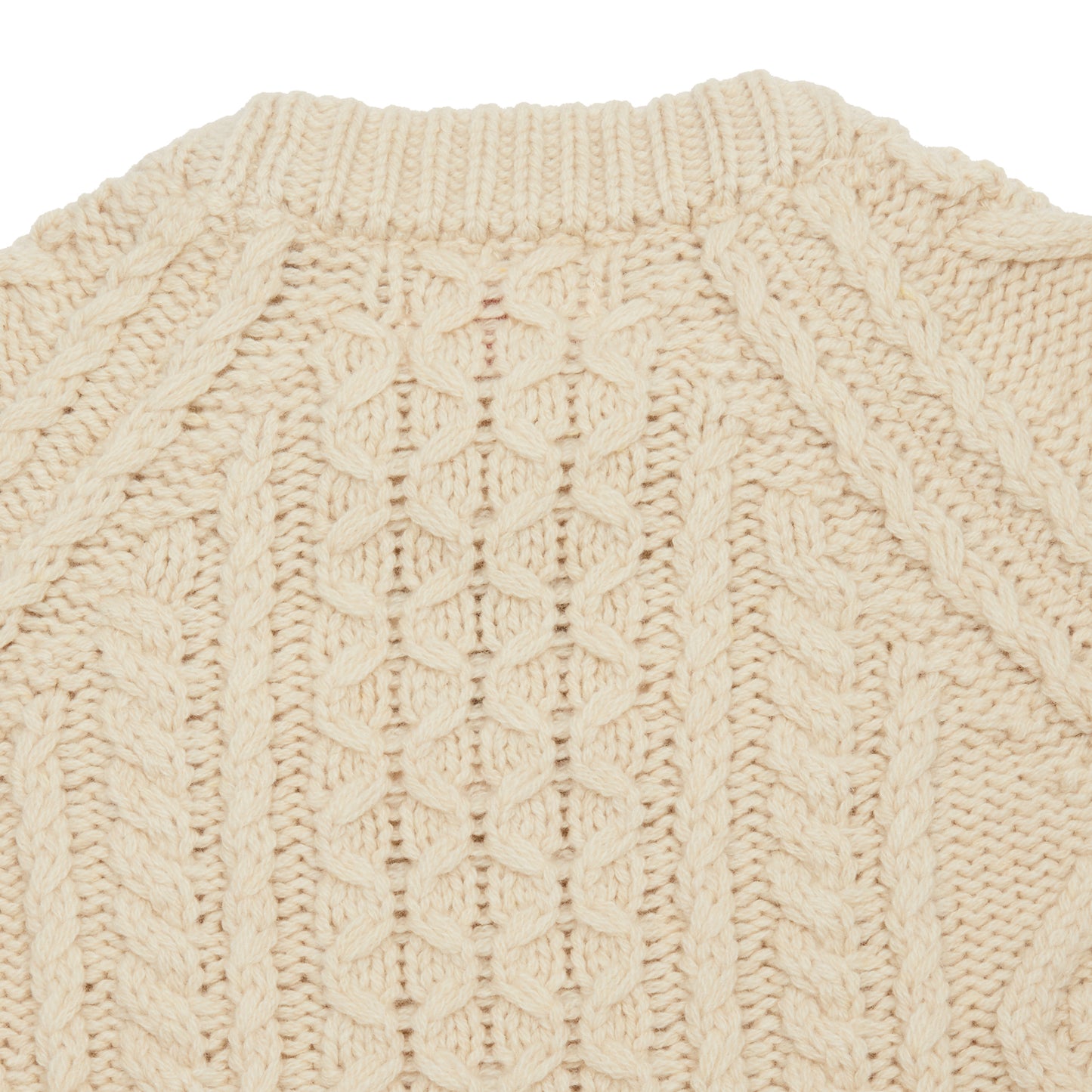GRP Casa Isaac Steve Cable Knit Jumper in Rope