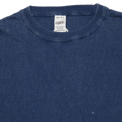 <p>Long sleeve crewneck t-shirt in thick soft linen.</p> <p>Made in Italy.</p>