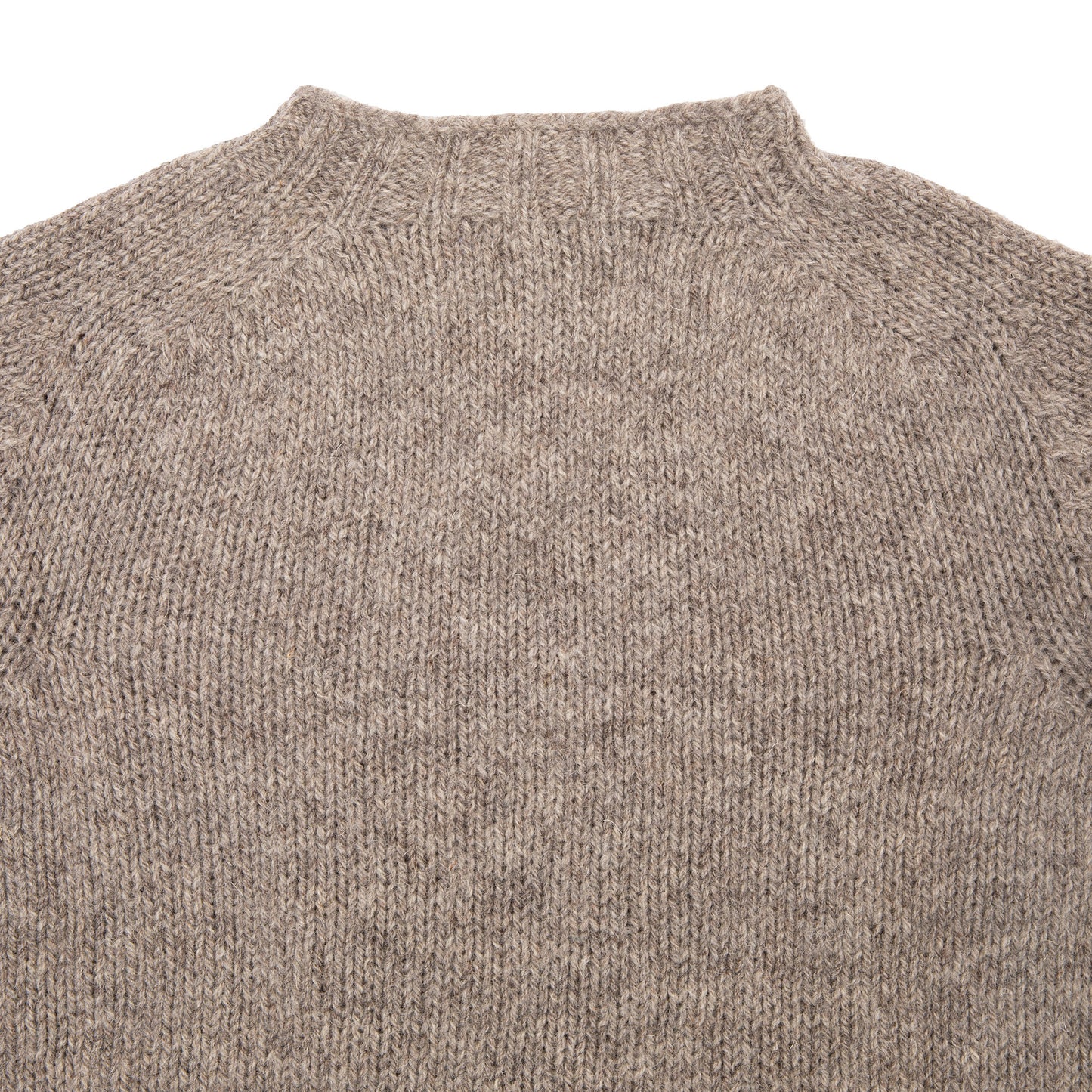 Harley Crewneck Centre Cable Jumper in Loaghtan
