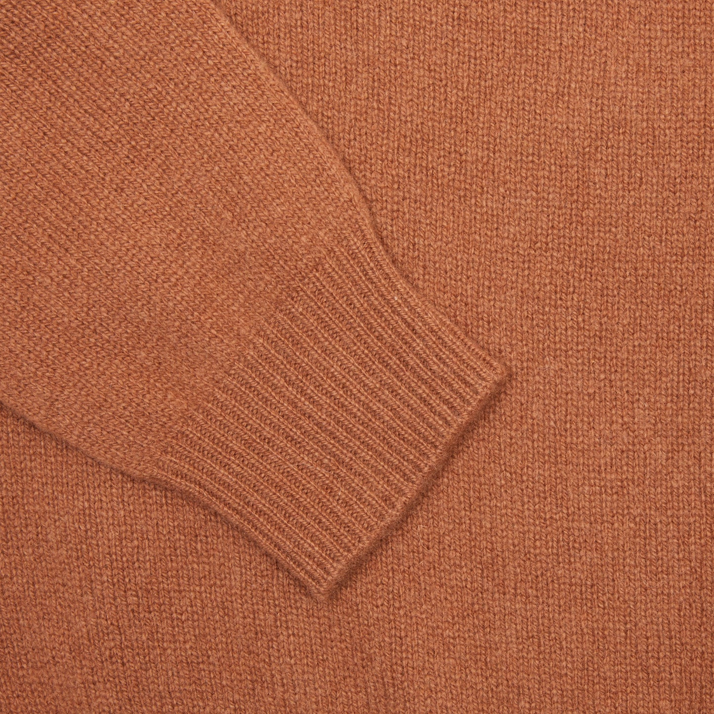 Harley Women's Lambswool Twist Yoke Jumper in Caramel