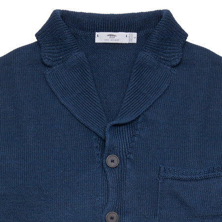 Pub jacket relaxed blazer knitted from soft cool linen.   97% Linen / 3% Polyester.  Made in Ireland.
