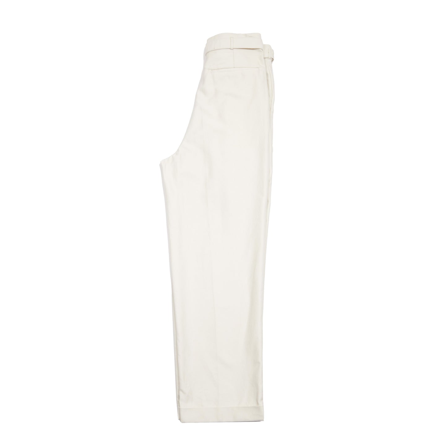 Kaptain Sunshine Belted Riviera Pant in Ecru