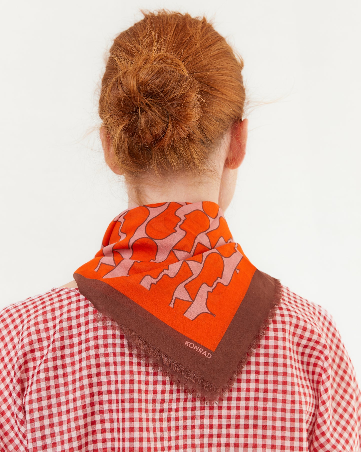 KONRAD Fabian Heads Scarf in Orange