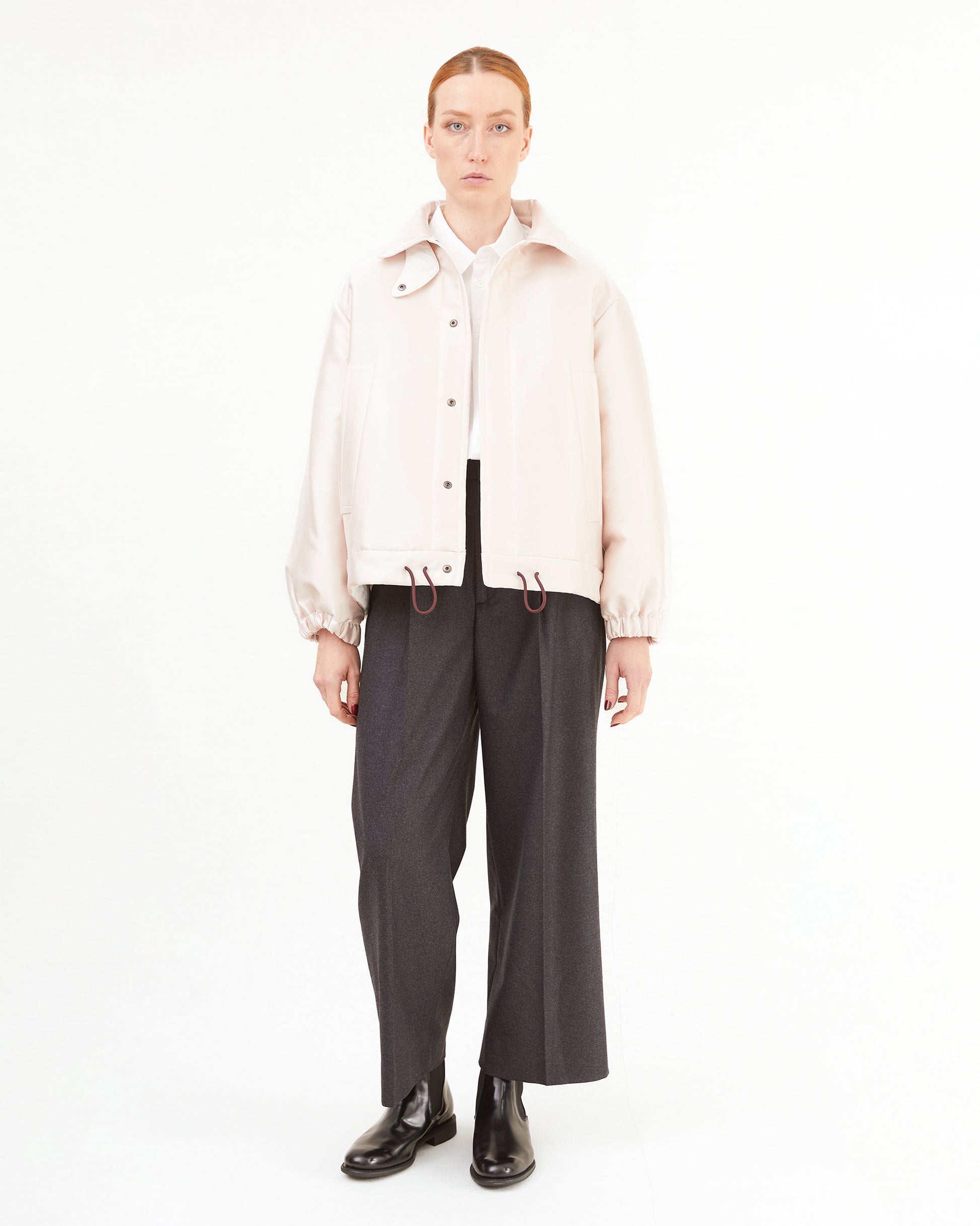 KONRAD Ev Reversible Jacket in Uni Couture/Blush