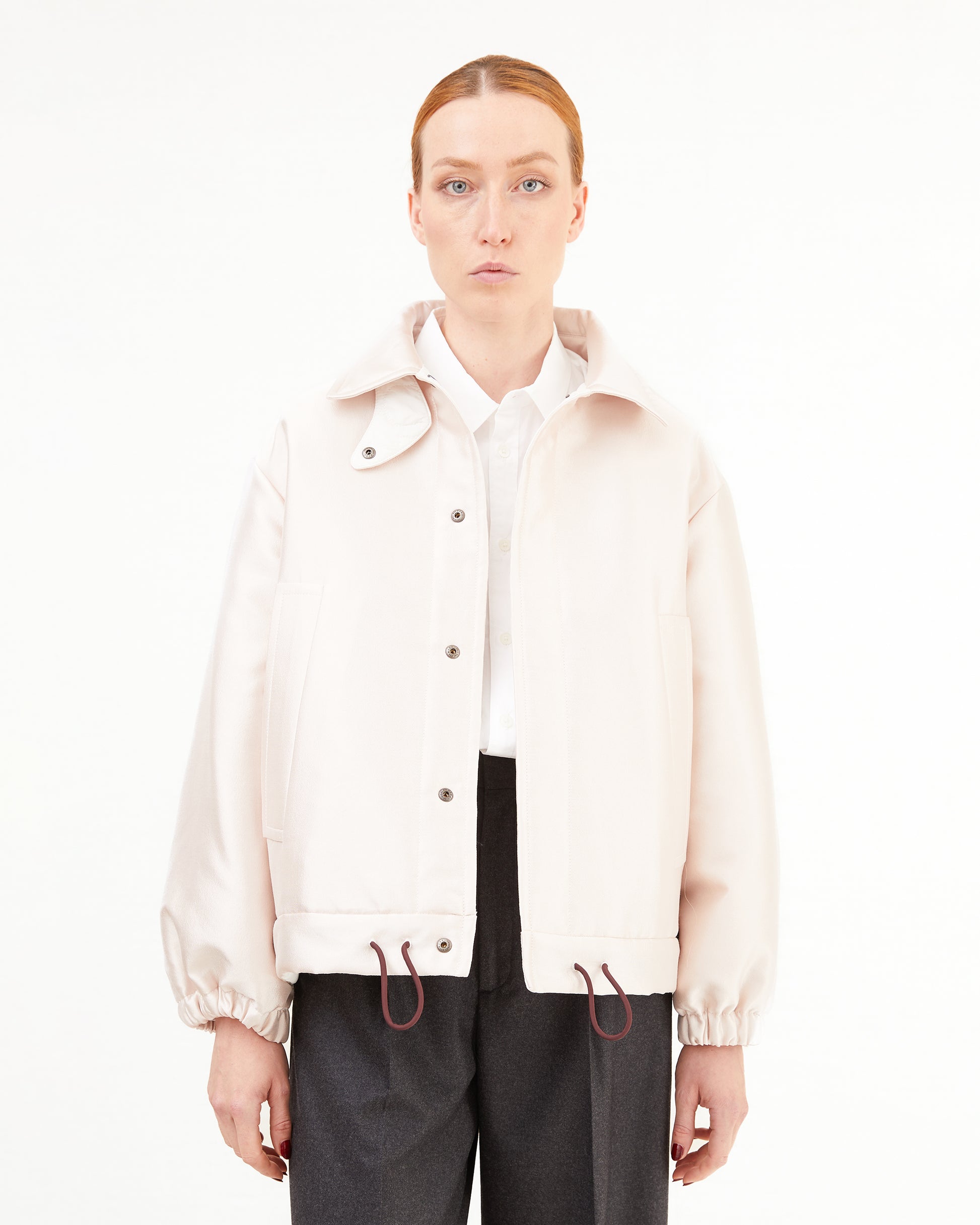 KONRAD Ev Reversible Jacket in Uni Couture/Blush