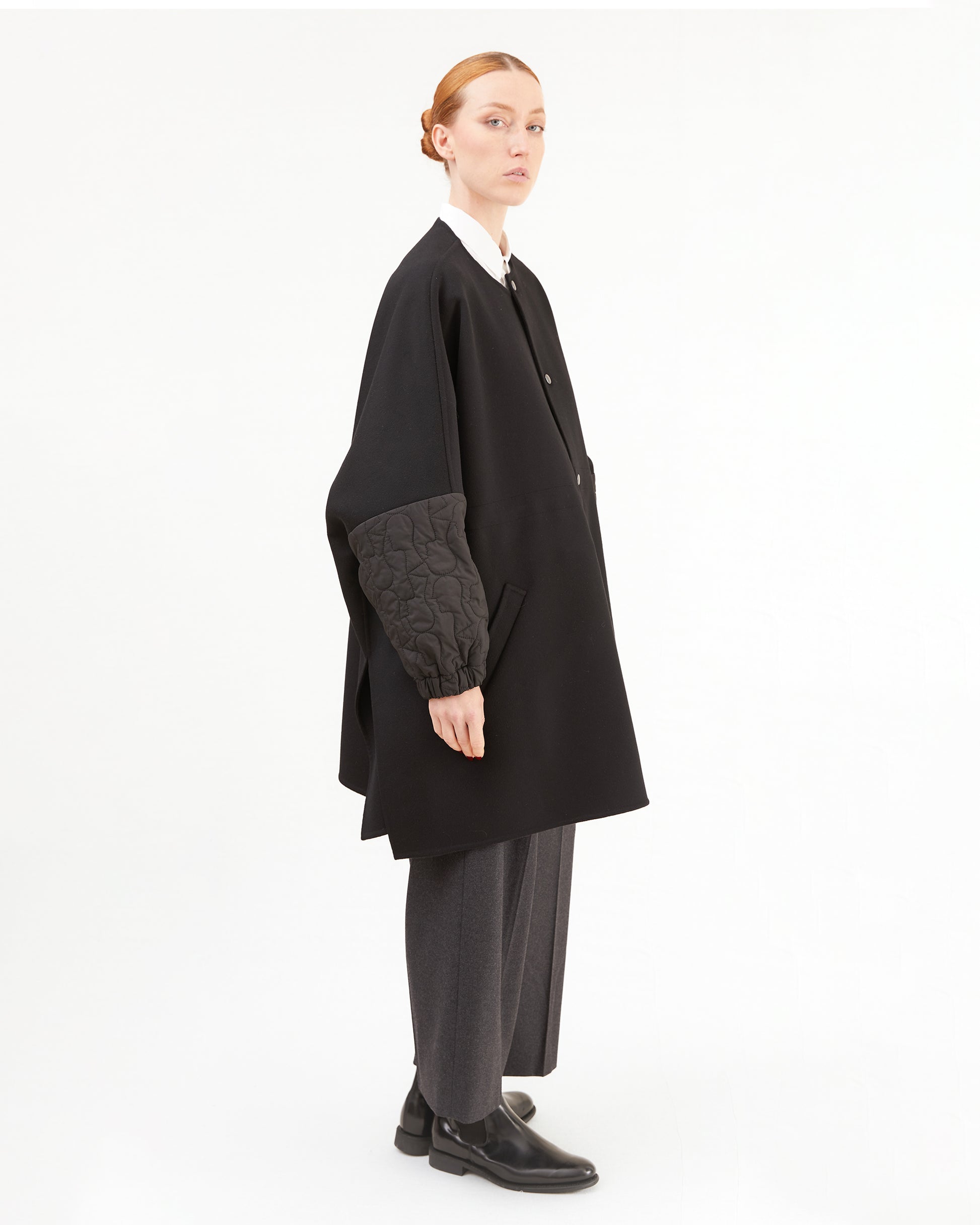 KONRAD Sungjin D Wool/Cashmere Jacket in Black