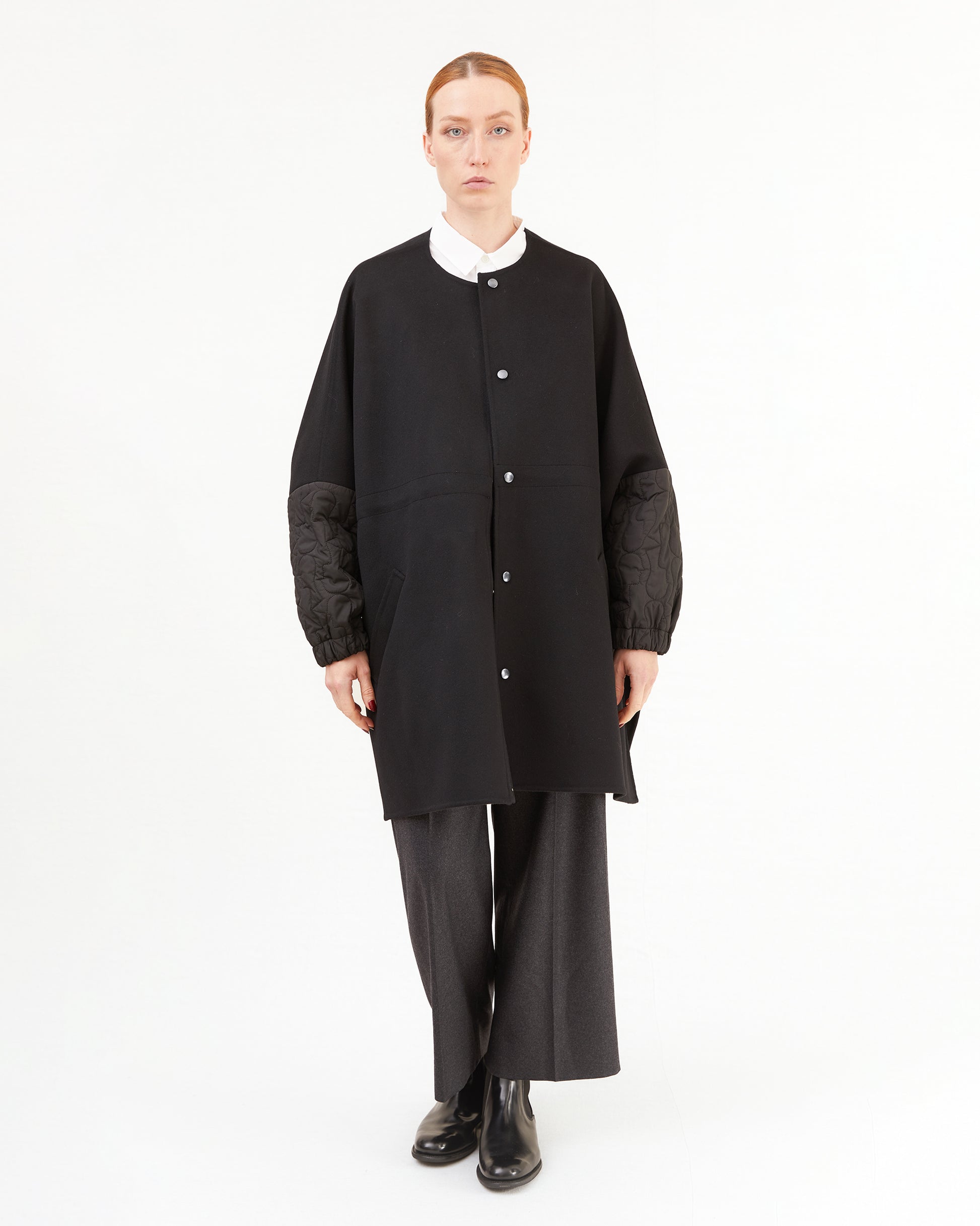 KONRAD Sungjin D Wool/Cashmere Jacket in Black
