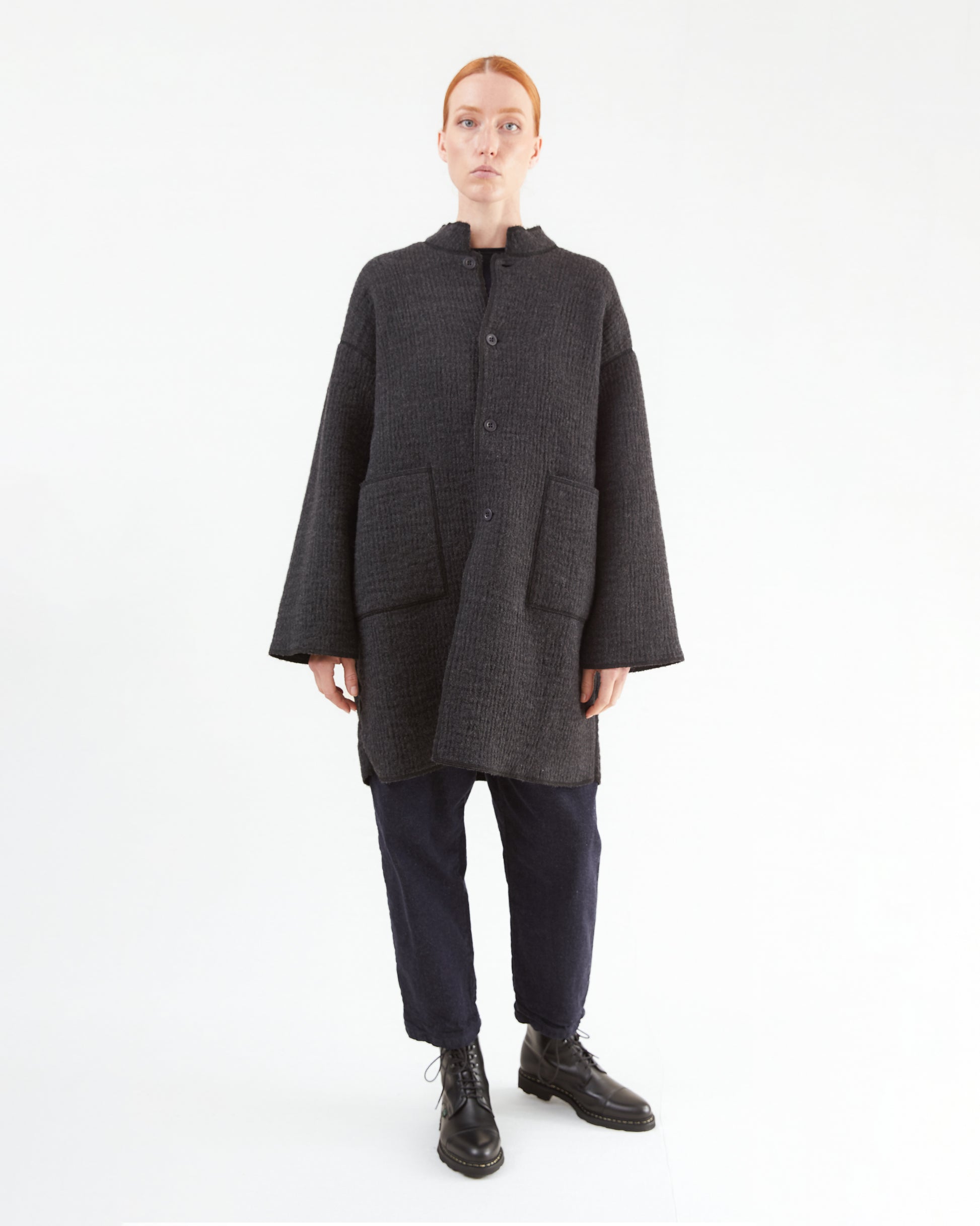 Labo.Art Women's Frana Jacket in Pecora Grafite