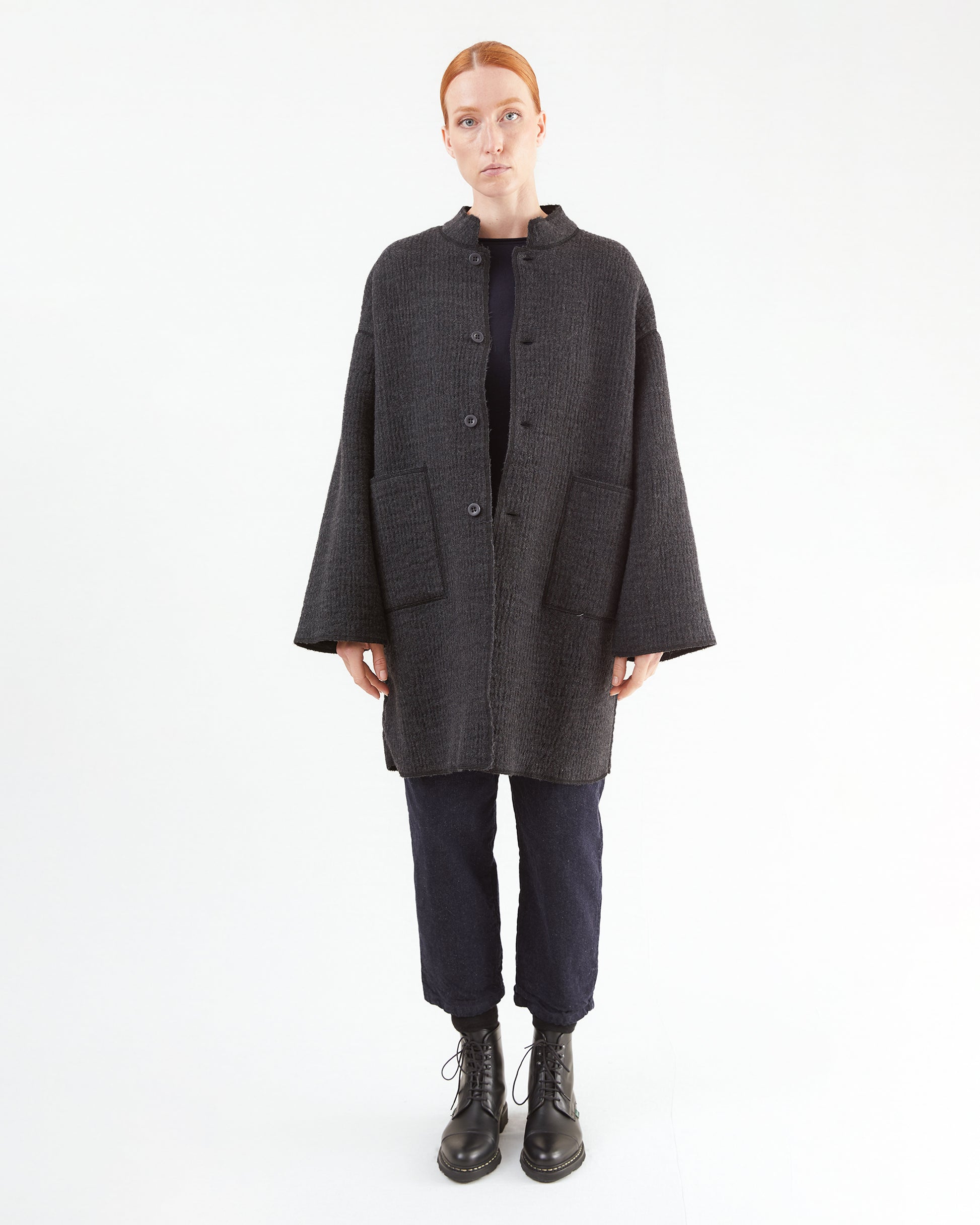 Labo.Art Women's Frana Jacket in Pecora Grafite