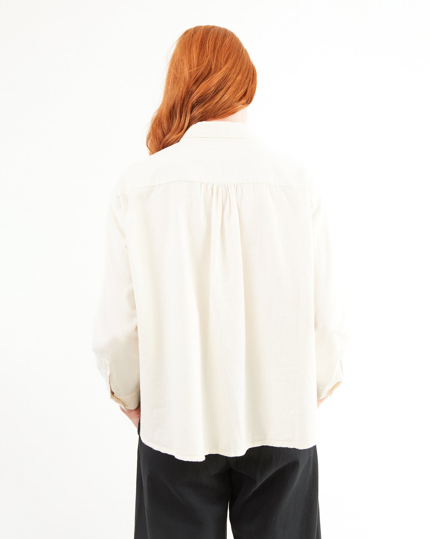 Labo.Art Women's Camicia Eolia Lella Shirt in Winter White