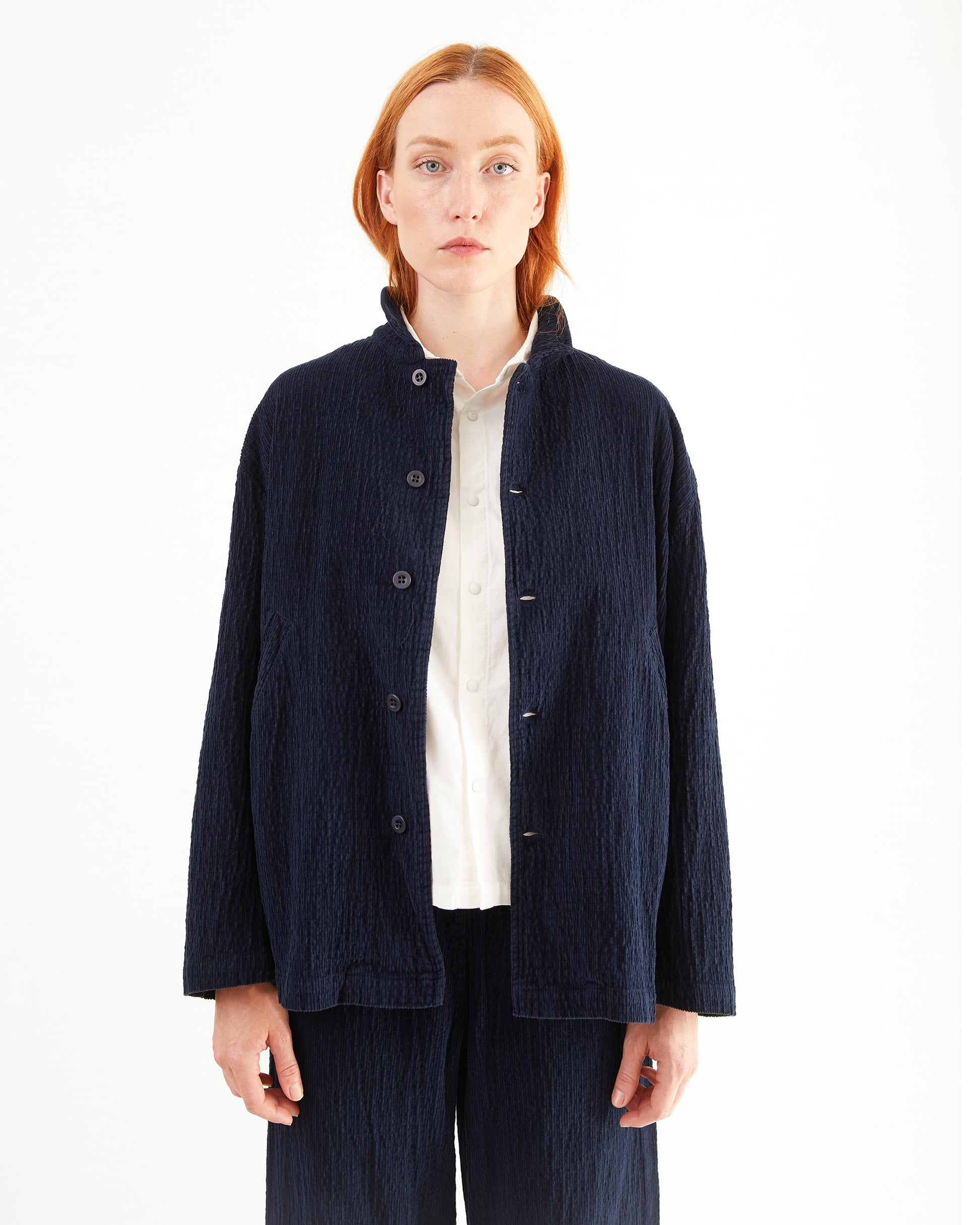 Labo.Art Women's Jet Jacket in Atlantic