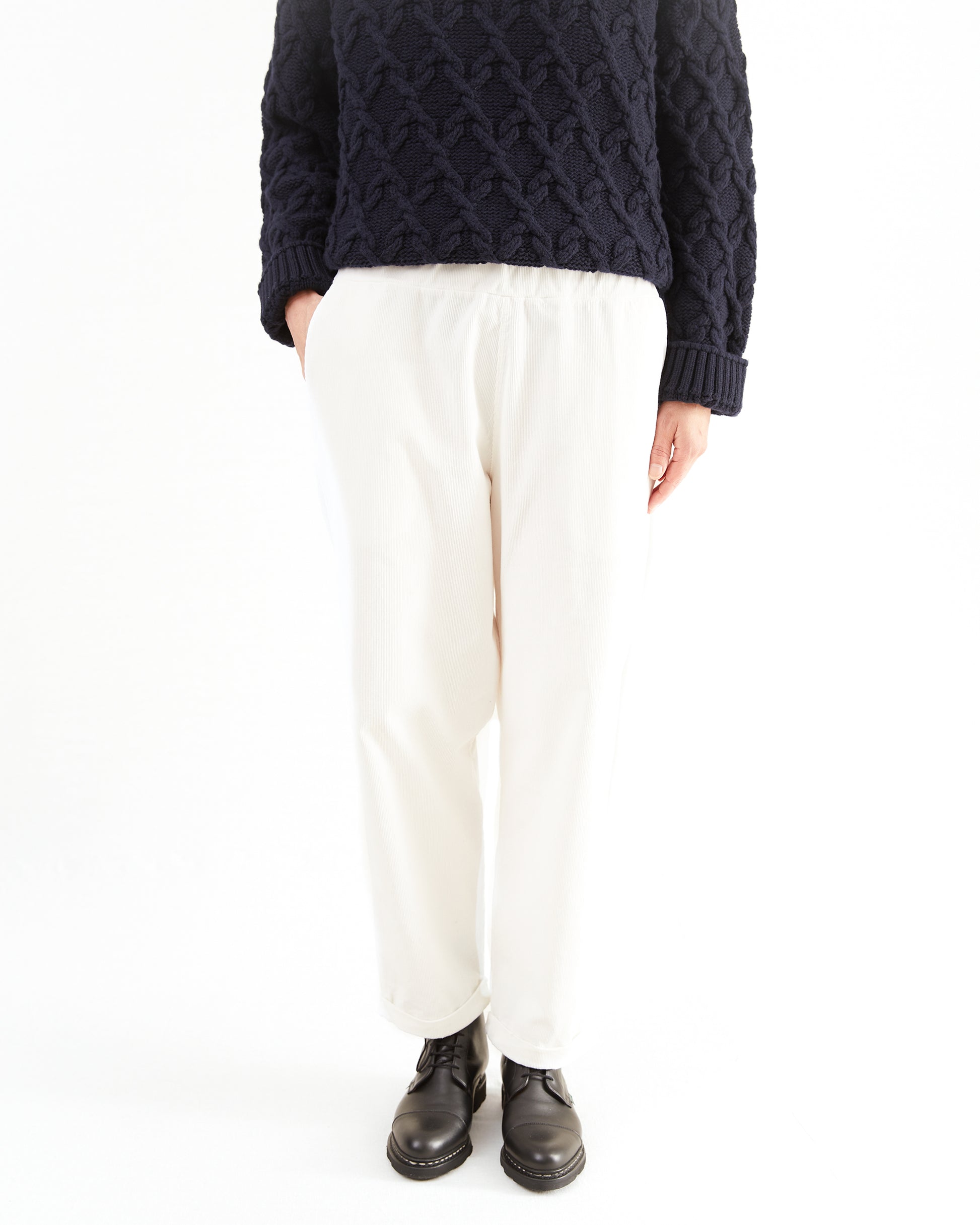 Labo.Art Women's Paride Sarca Pant in Winter White