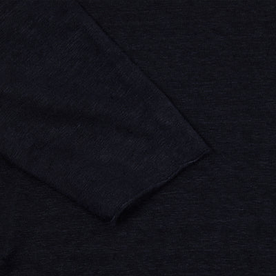Ata Linen T-Shirt easy to wear long sleeve tee with a dropped shoulder and relaxed loose fit. 96% Linen, 4% Elastane. Made in Italy.