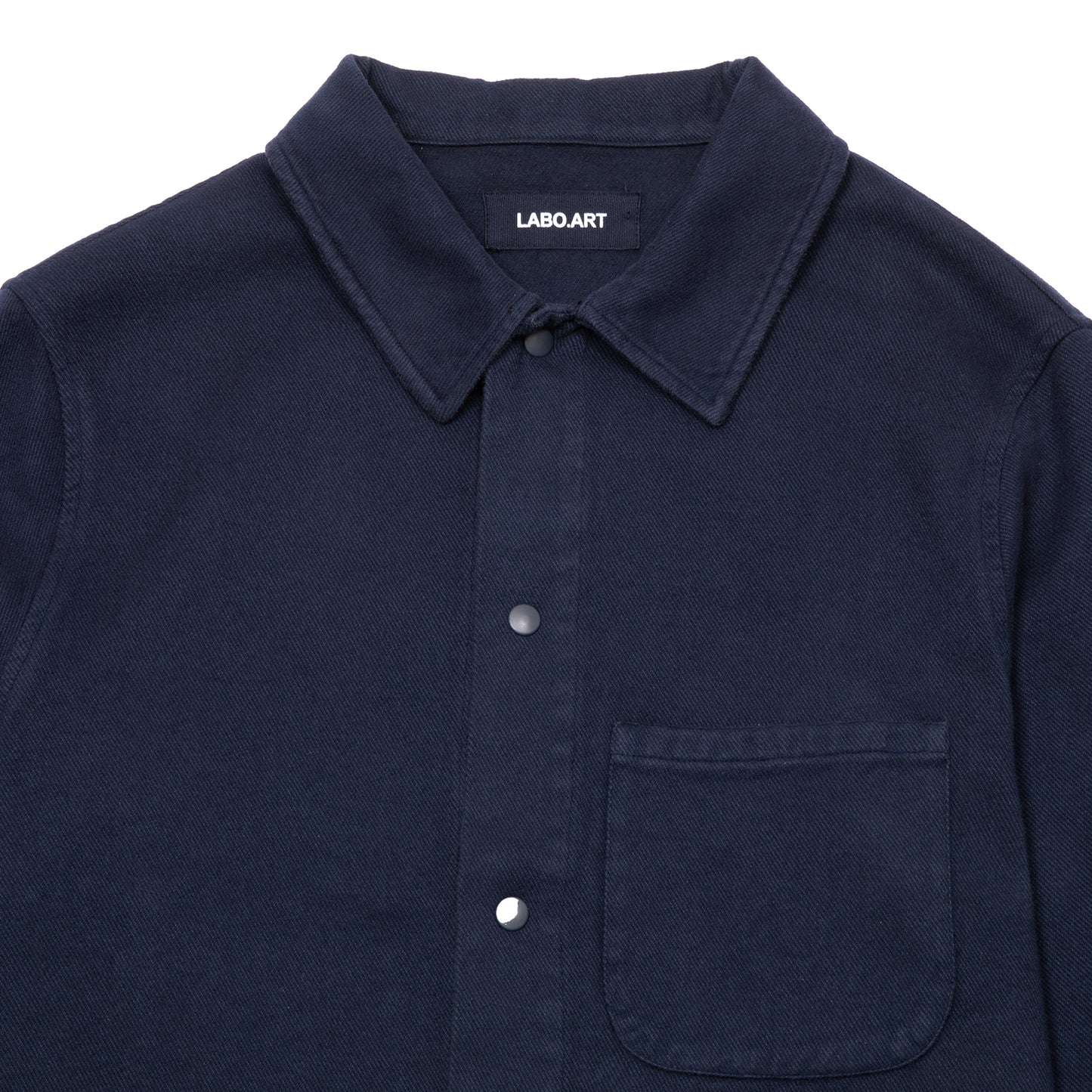 Labo.Art Men's Nord Flanella Jacket in Atlantic