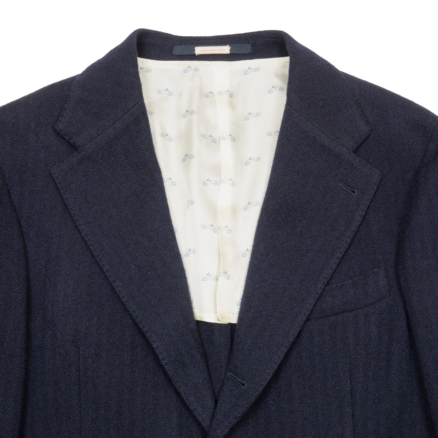 Massimo Alba Catch2 Cashmere/Virgin Wool Jacket in Blu