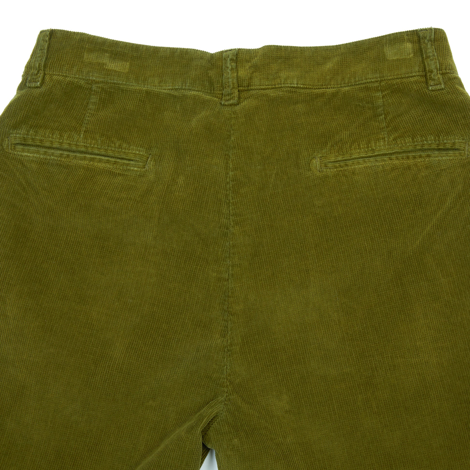 Massimo Alba Men's Strallo2 Corduroy Trousers in Military