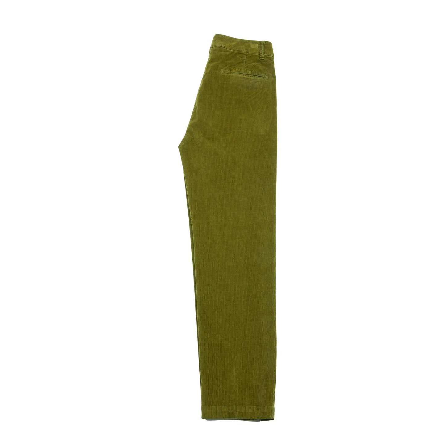 Massimo Alba Men's Strallo2 Corduroy Trousers in Military