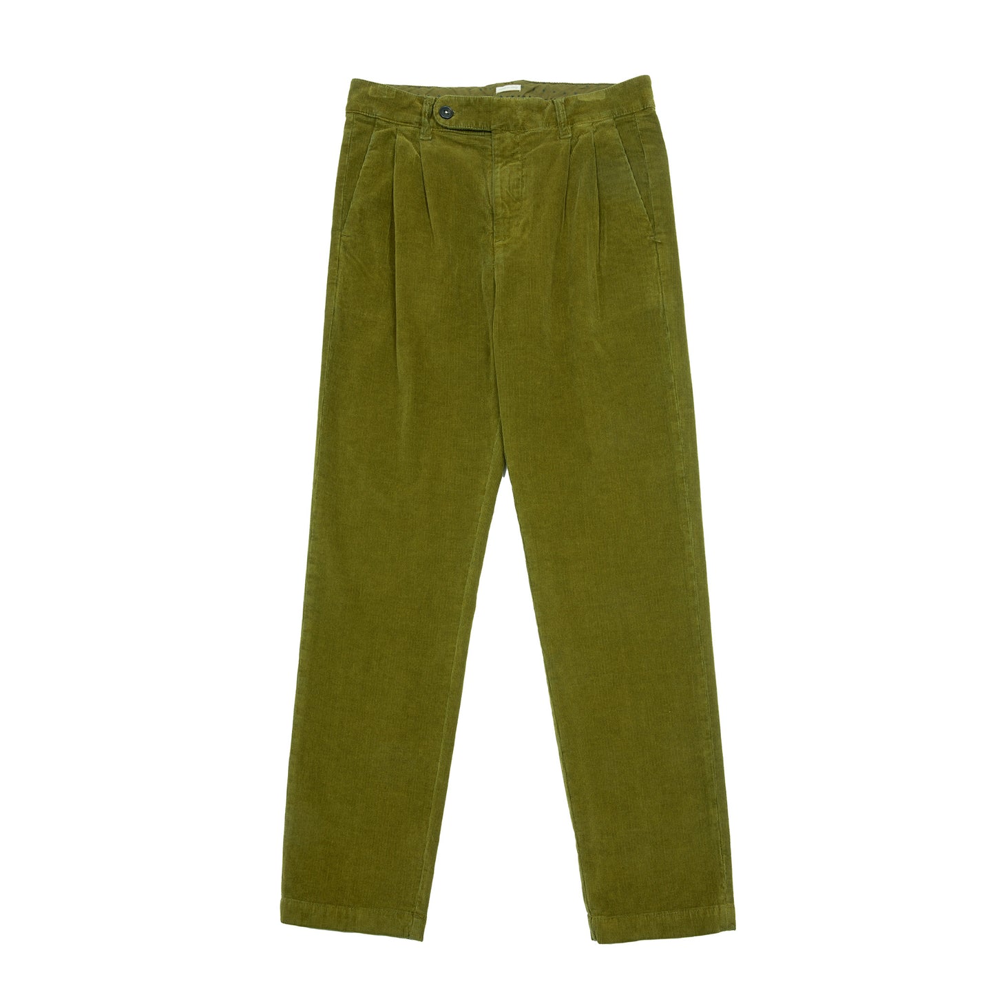 Massimo Alba Men's Strallo2 Corduroy Trousers in Military