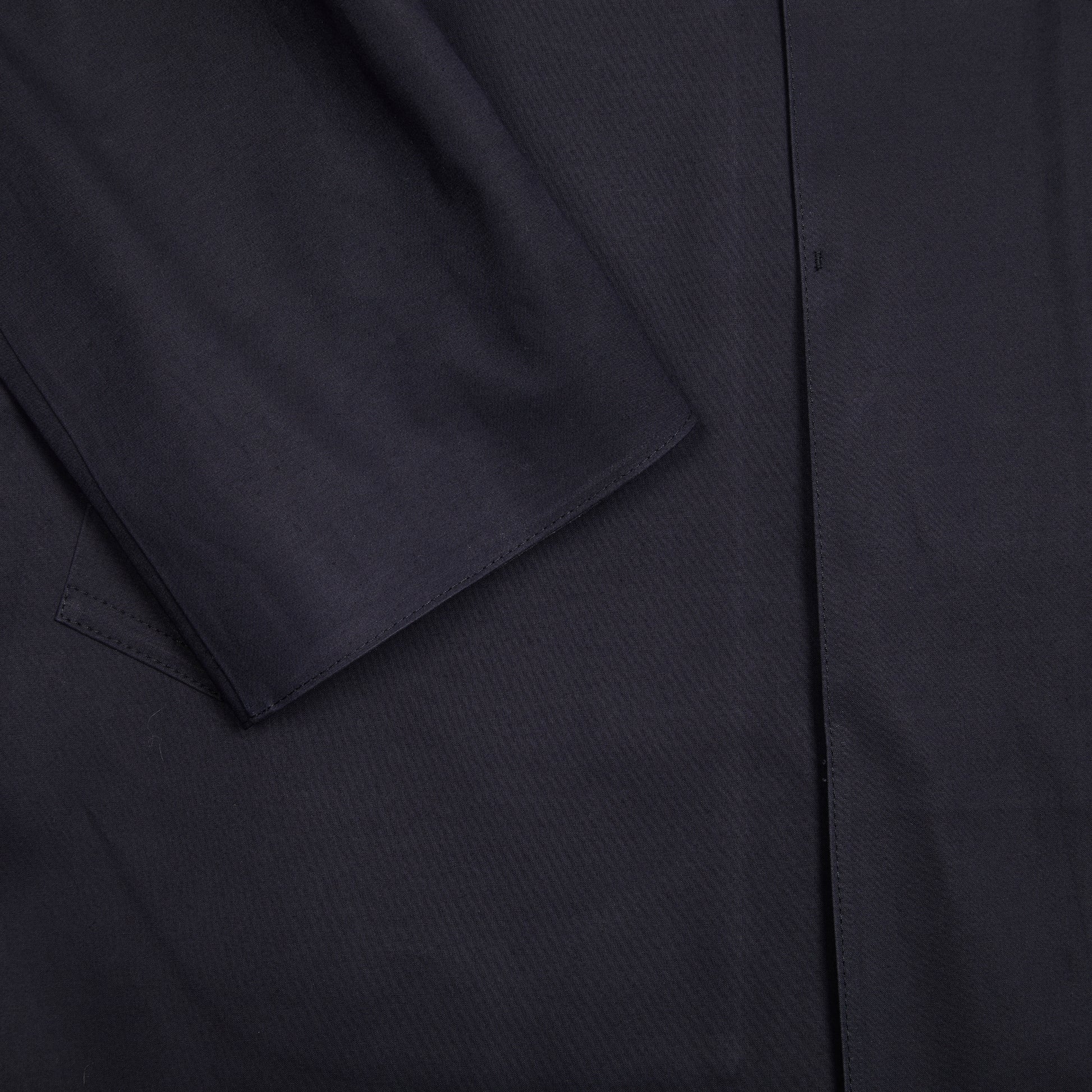 Mackintosh Men's Dunkeld Bonded Cotton Raincoat in Navy 3