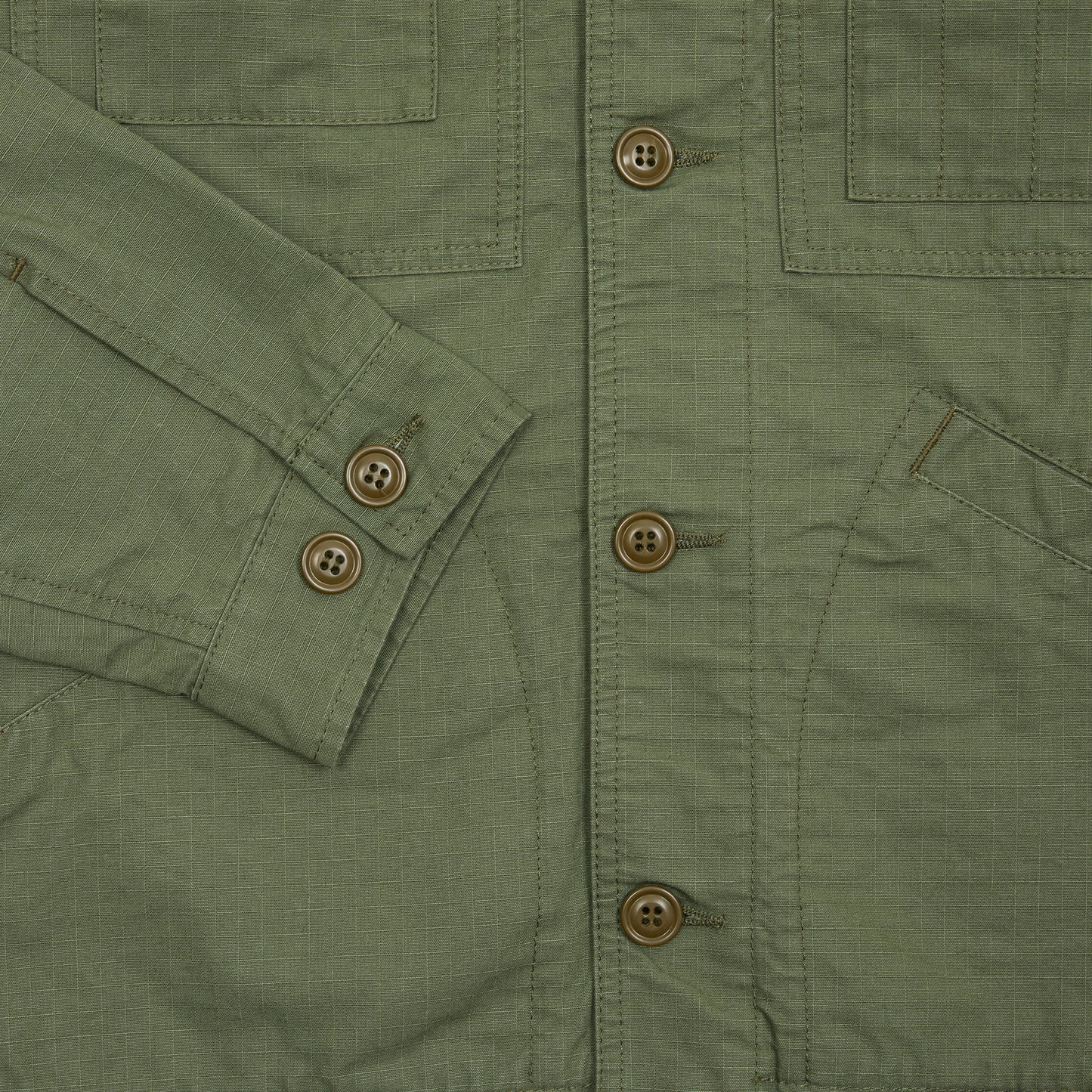 Original Cruiser Jacket based on archival forester's jacket in 100% cotton ripstop. Made in Italy.