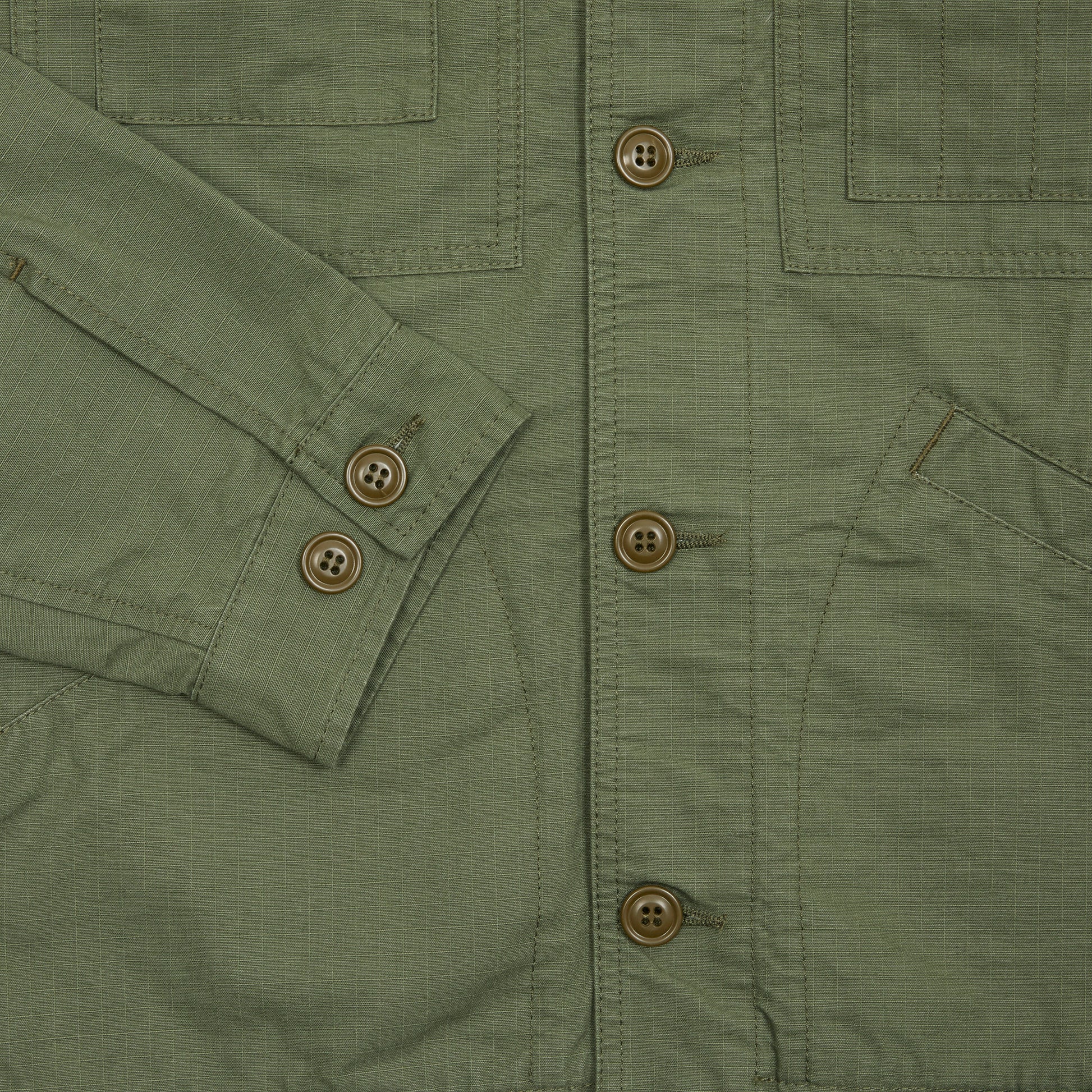 Original Cruiser Jacket based on archival forester's jacket in 100% cotton ripstop.   Made in Italy.