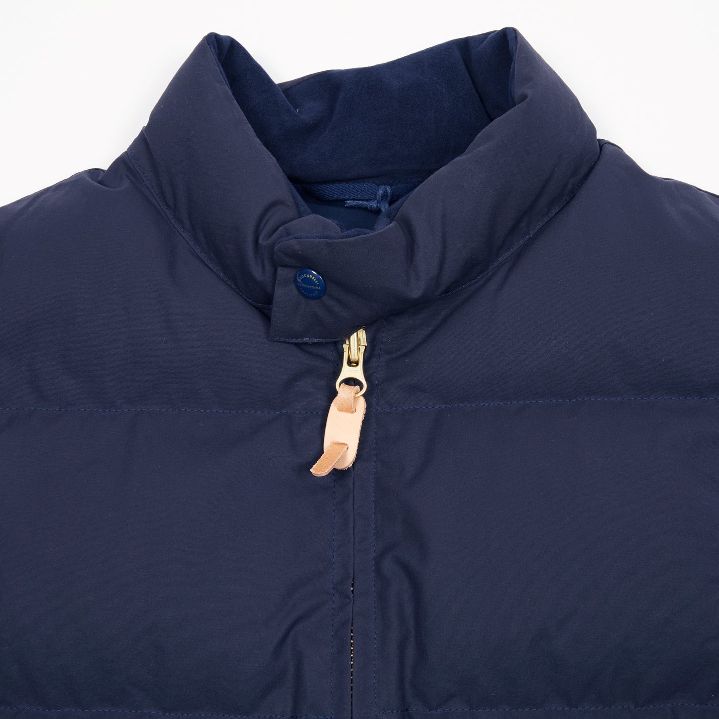 Manifattura Ceccarelli Goose Down Vest in Navy