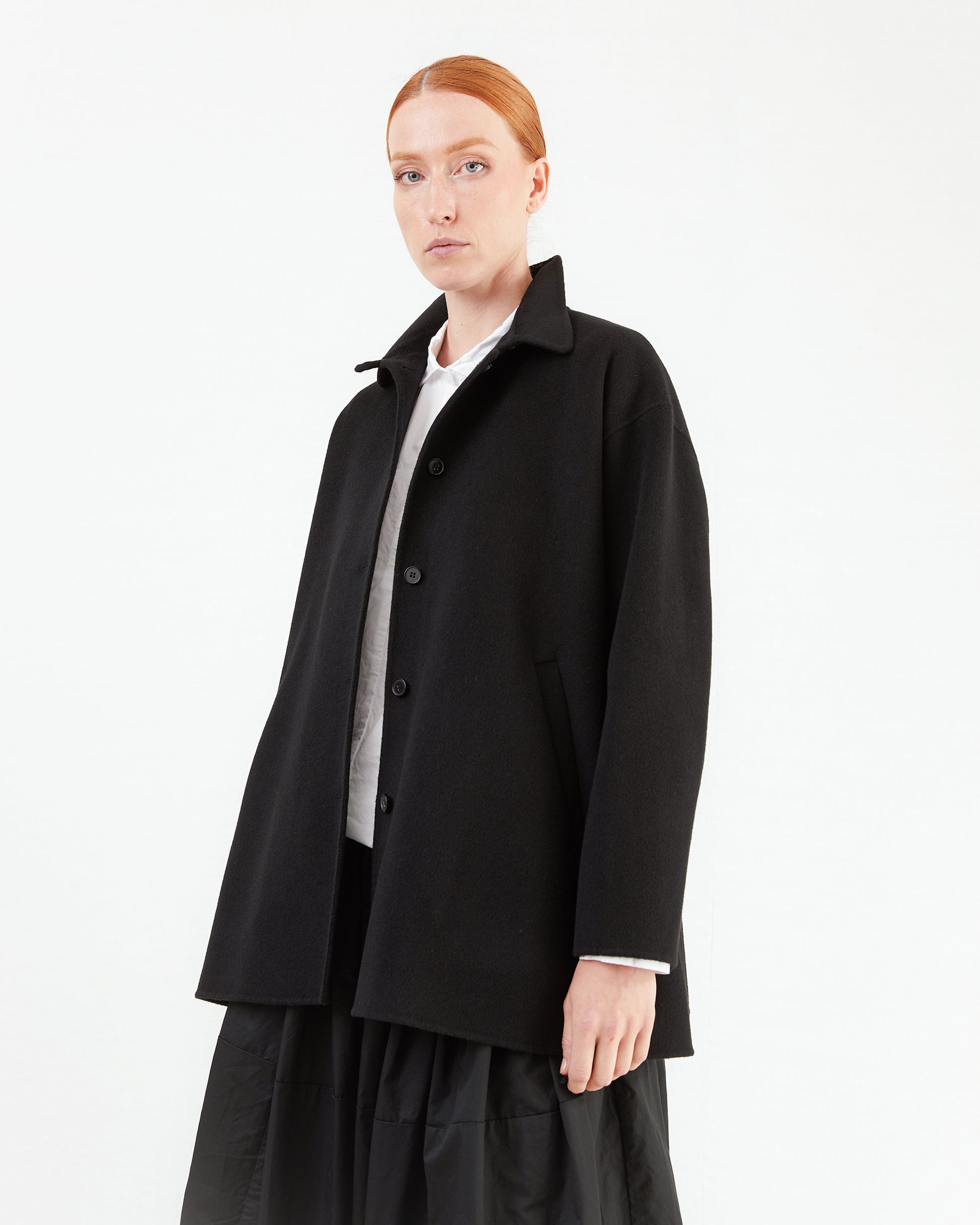 Manuelle Guibal Jokash Cashmere Jacket in Ultra Black
