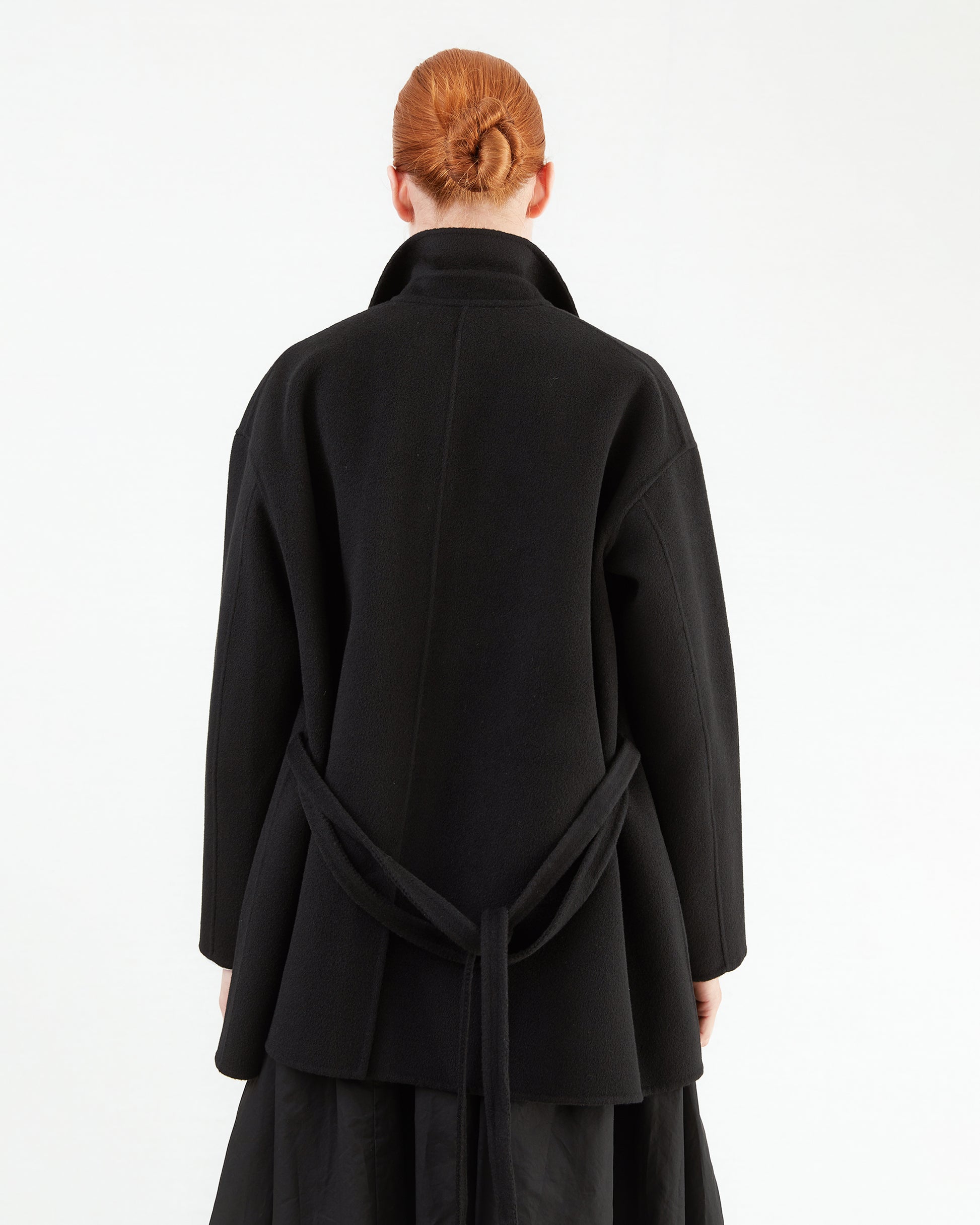 Manuelle Guibal Jokash Cashmere Jacket in Ultra Black