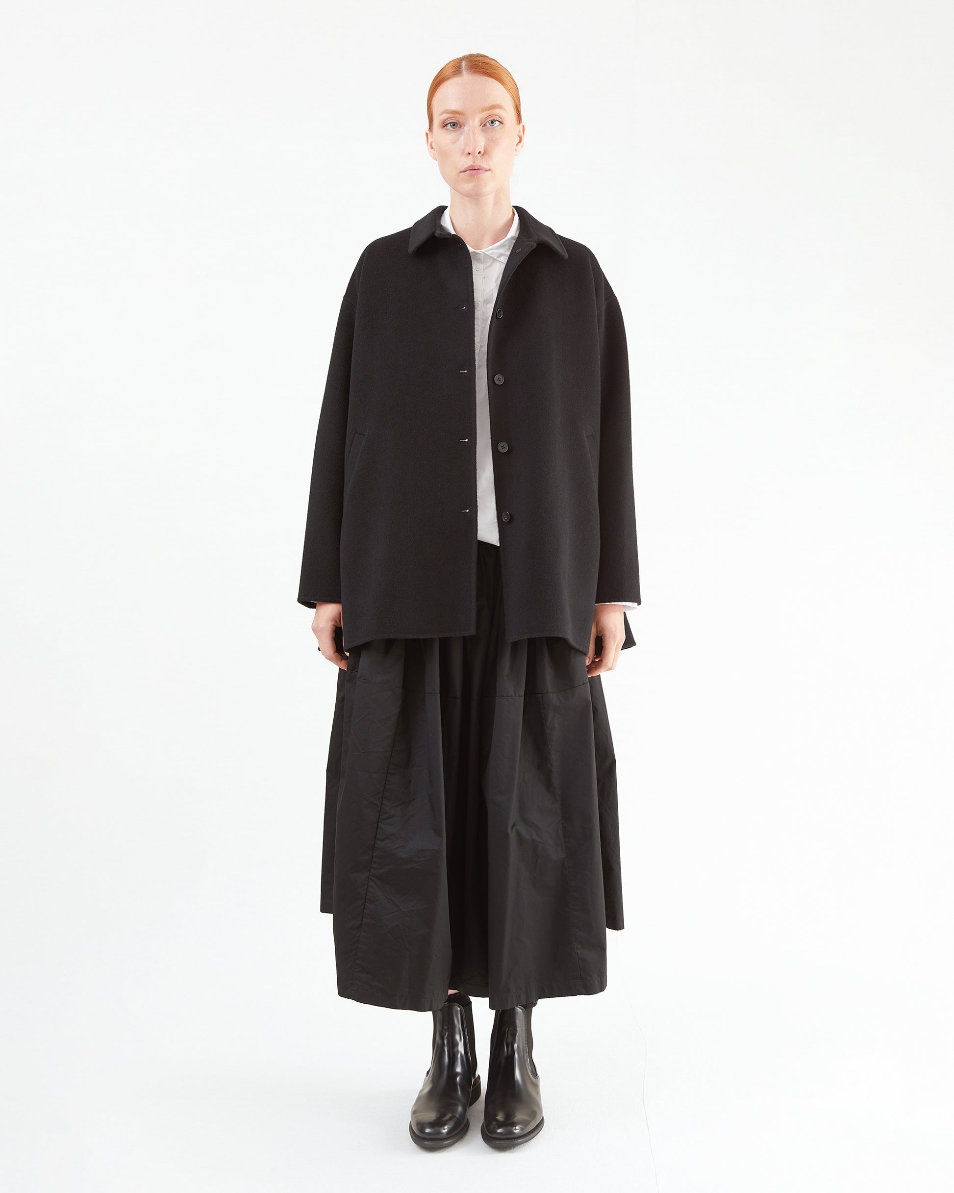 Manuelle Guibal Jokash Cashmere Jacket in Ultra Black