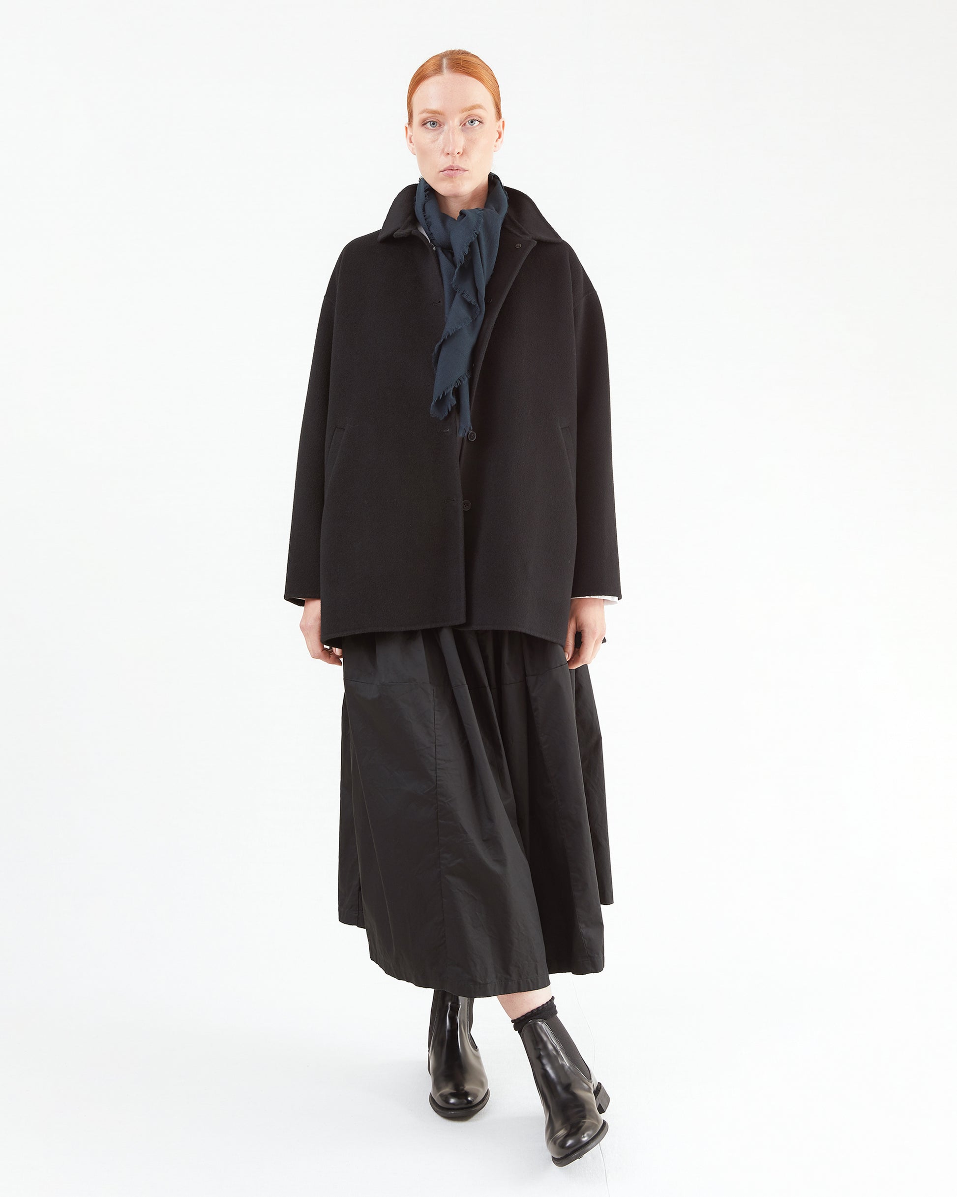 Manuelle Guibal Jokash Cashmere Jacket in Ultra Black