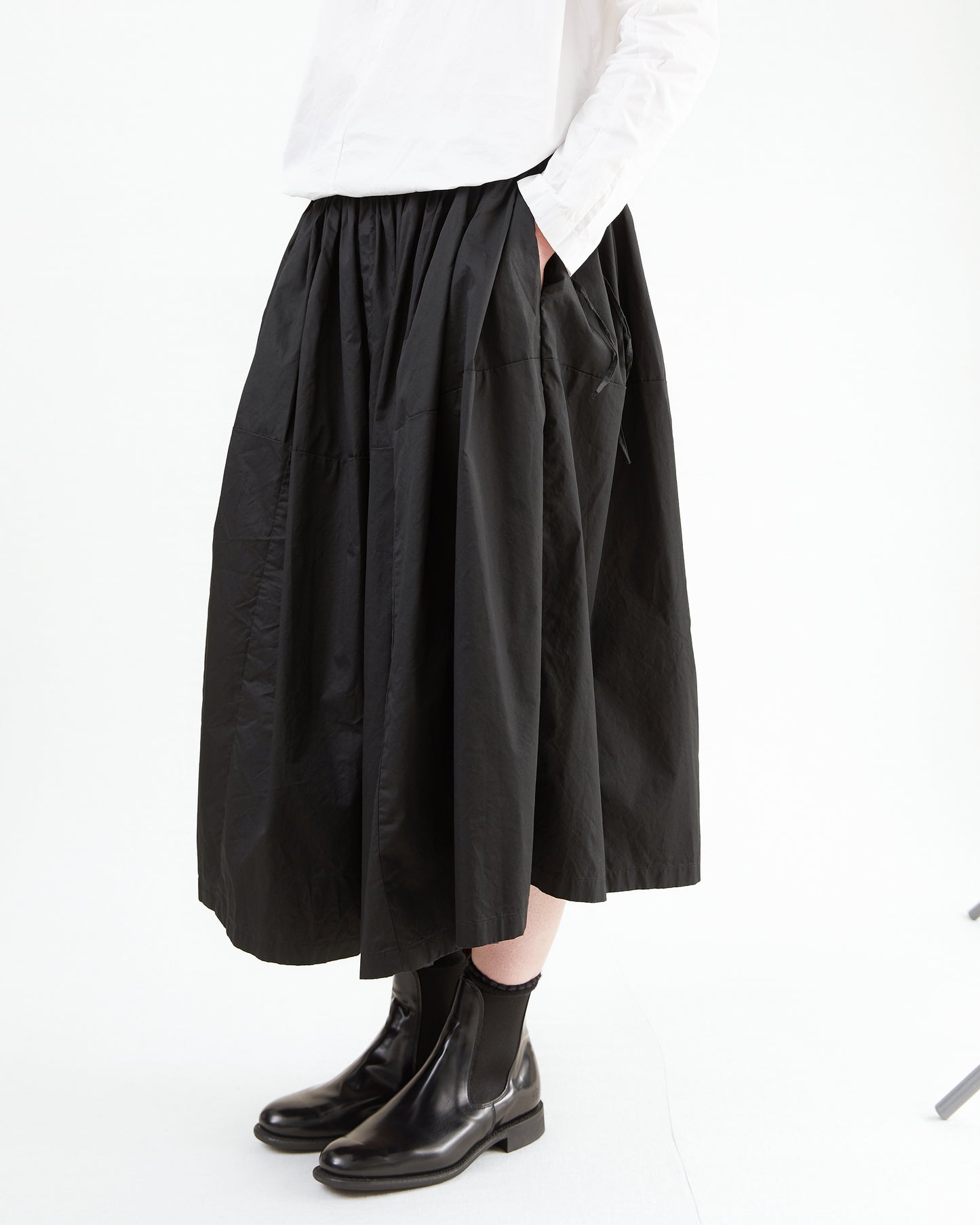 Manuelle Guibal Sata Skirt in Ultra Black