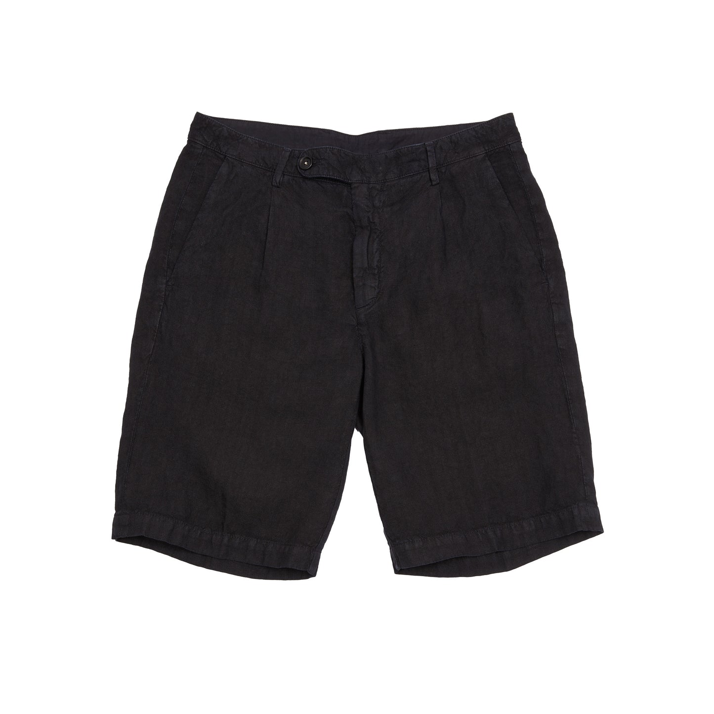 Massimo Alba Alaccia Linen Shorts in Blue