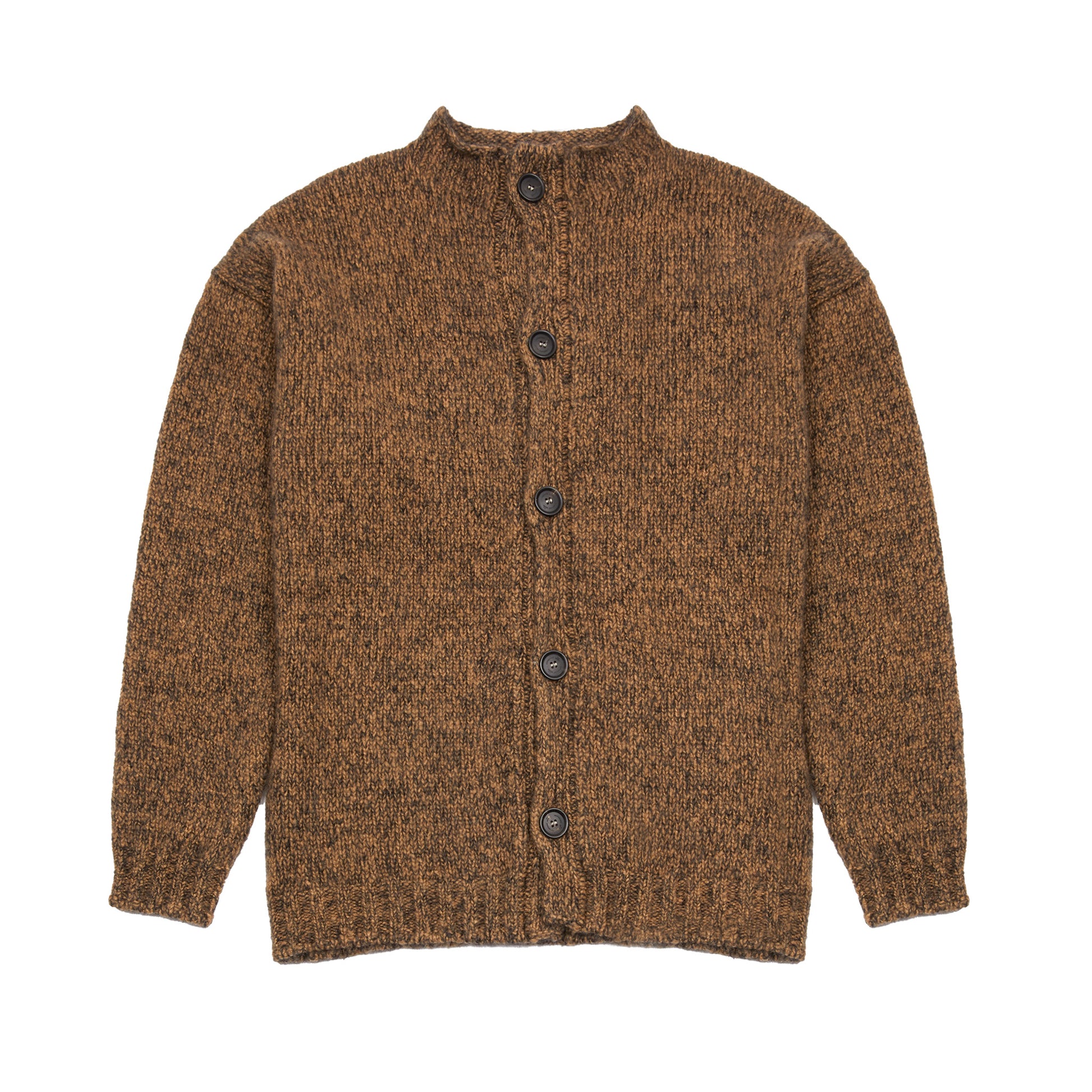 Massimo Alba Men's Orfeo Cardigan in Rusk