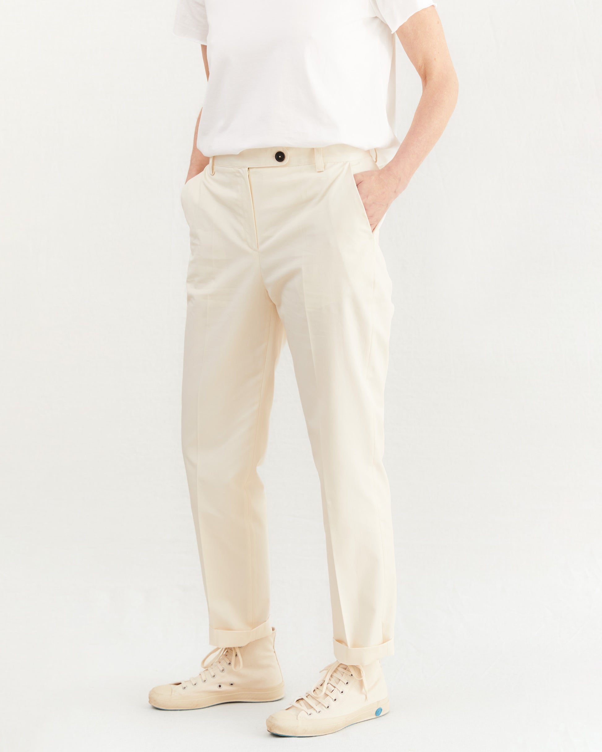 Massimo Alba Women's Miriam Trouser in Summer Sand