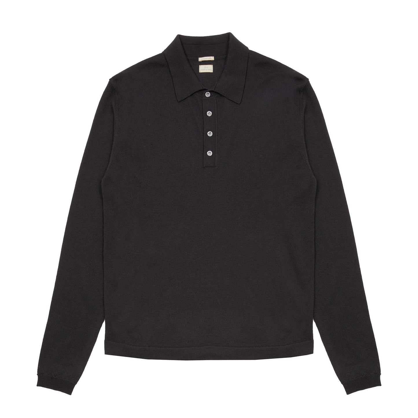 Massimo Alba Men's Polo Sweater in Meteorite