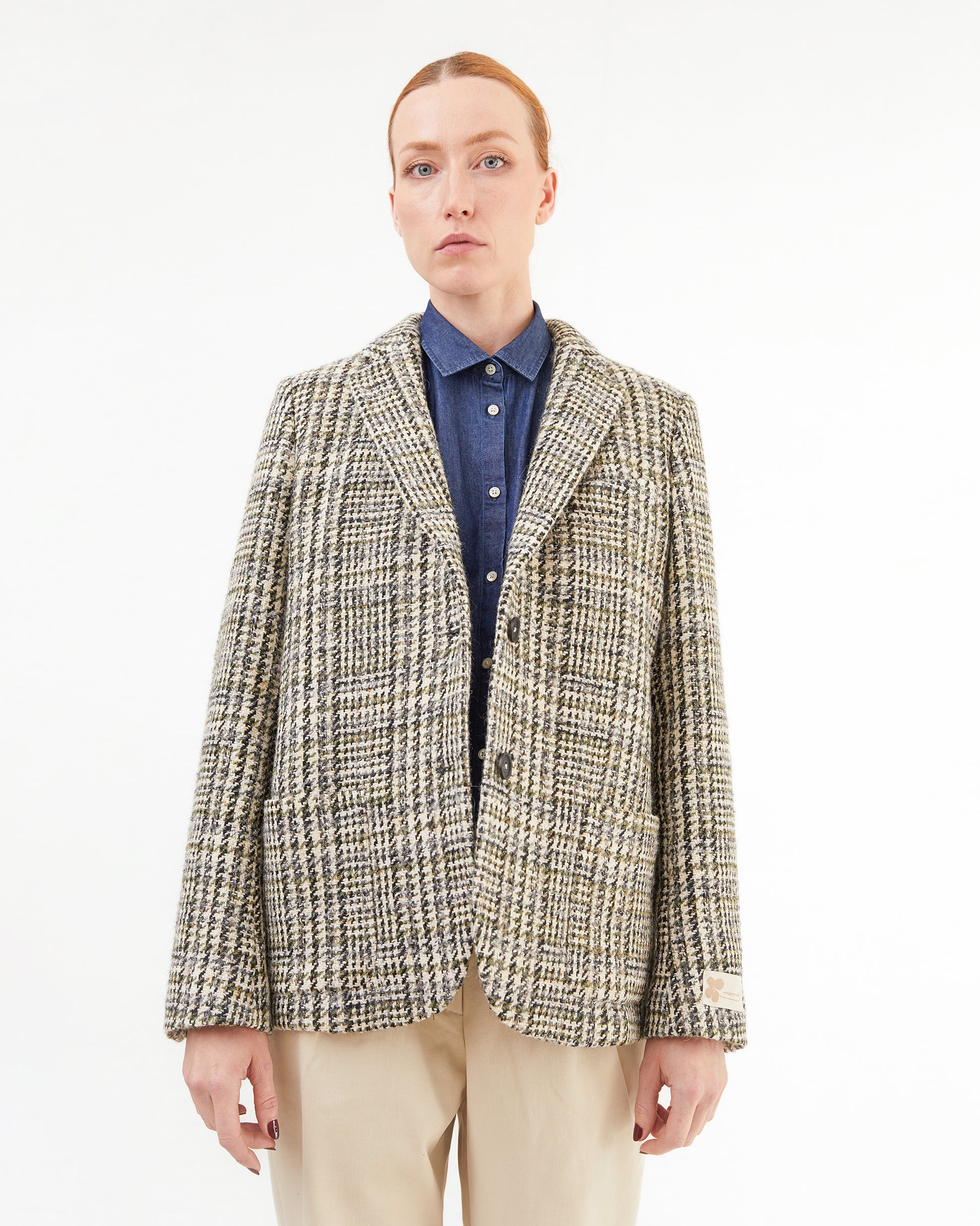 Massimo Alba Women's Stromboli Wool Blazer in Military