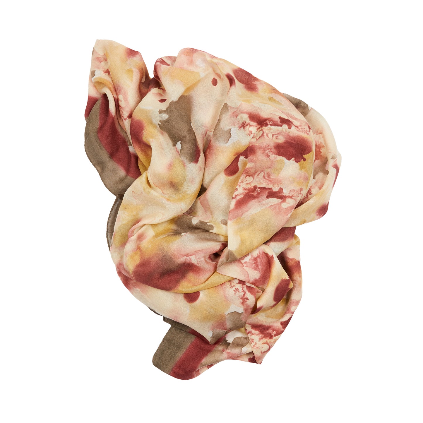 Massimo Alba Cashmere / Silk / Wool Stole in Burn Red