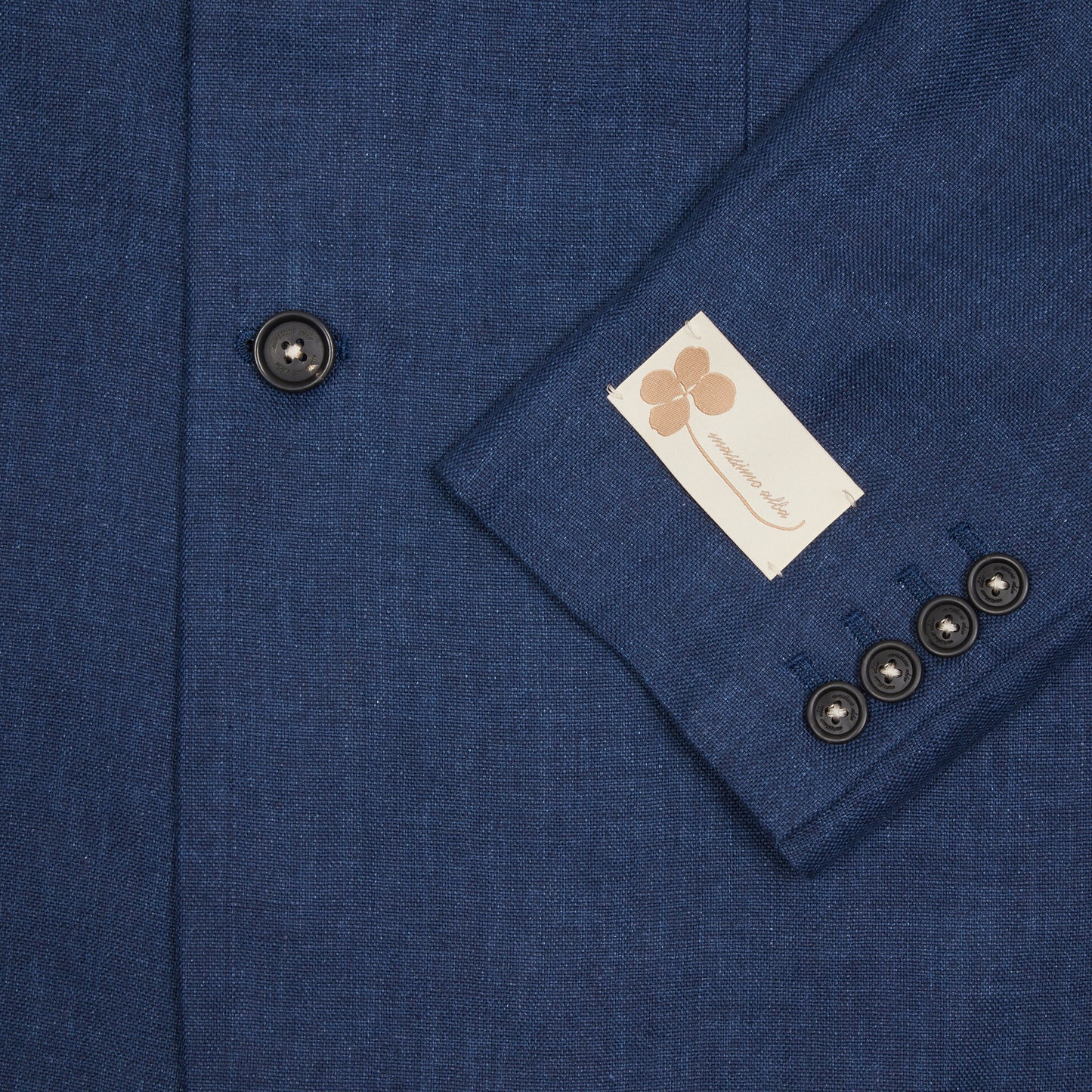 Massimo Alba Linen Ettore Suit in Blu