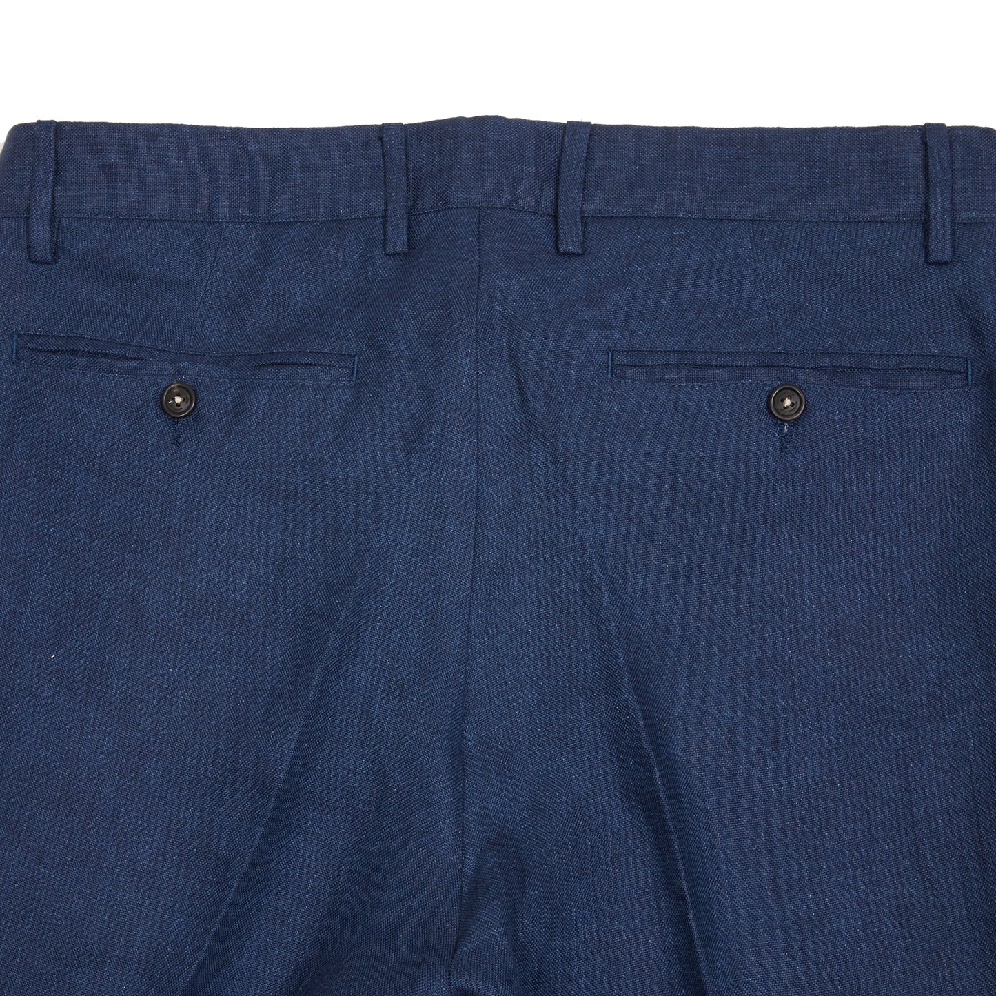 Massimo Alba Linen Ettore Suit in Blu