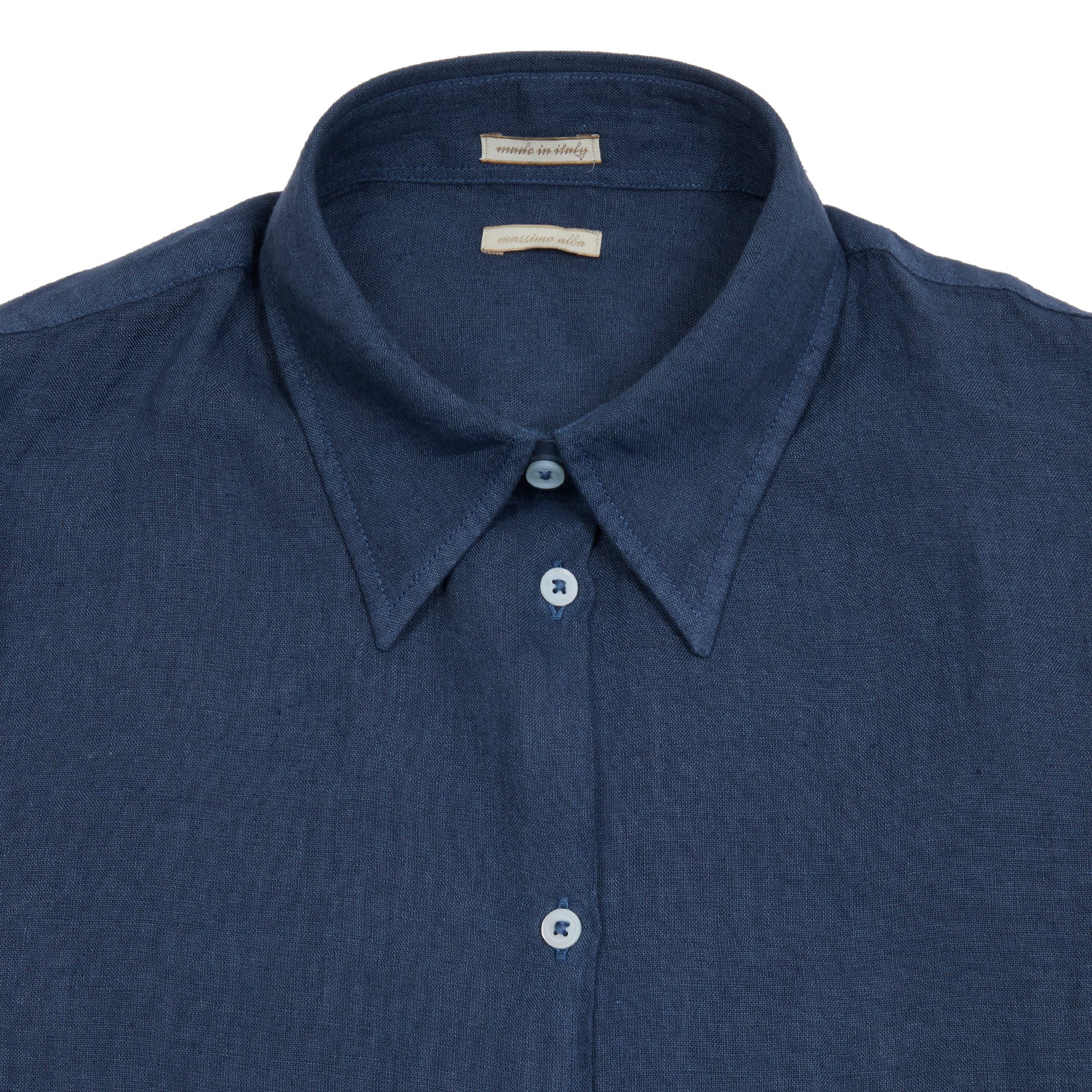 Massimo Alba Women's Selma Shirt in Oltremare 3
