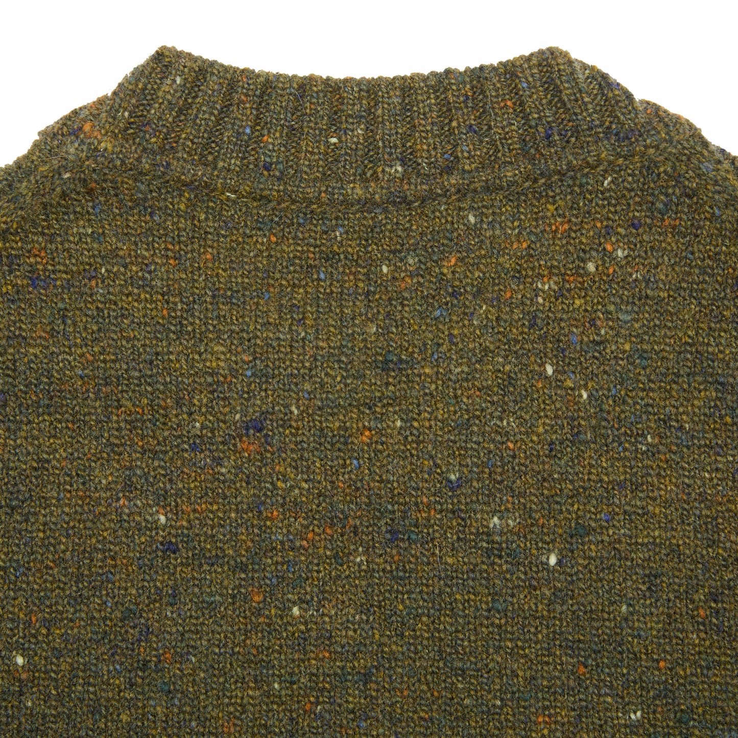 McGeorge Cashmere/Wool Donegal Jumper in Loden