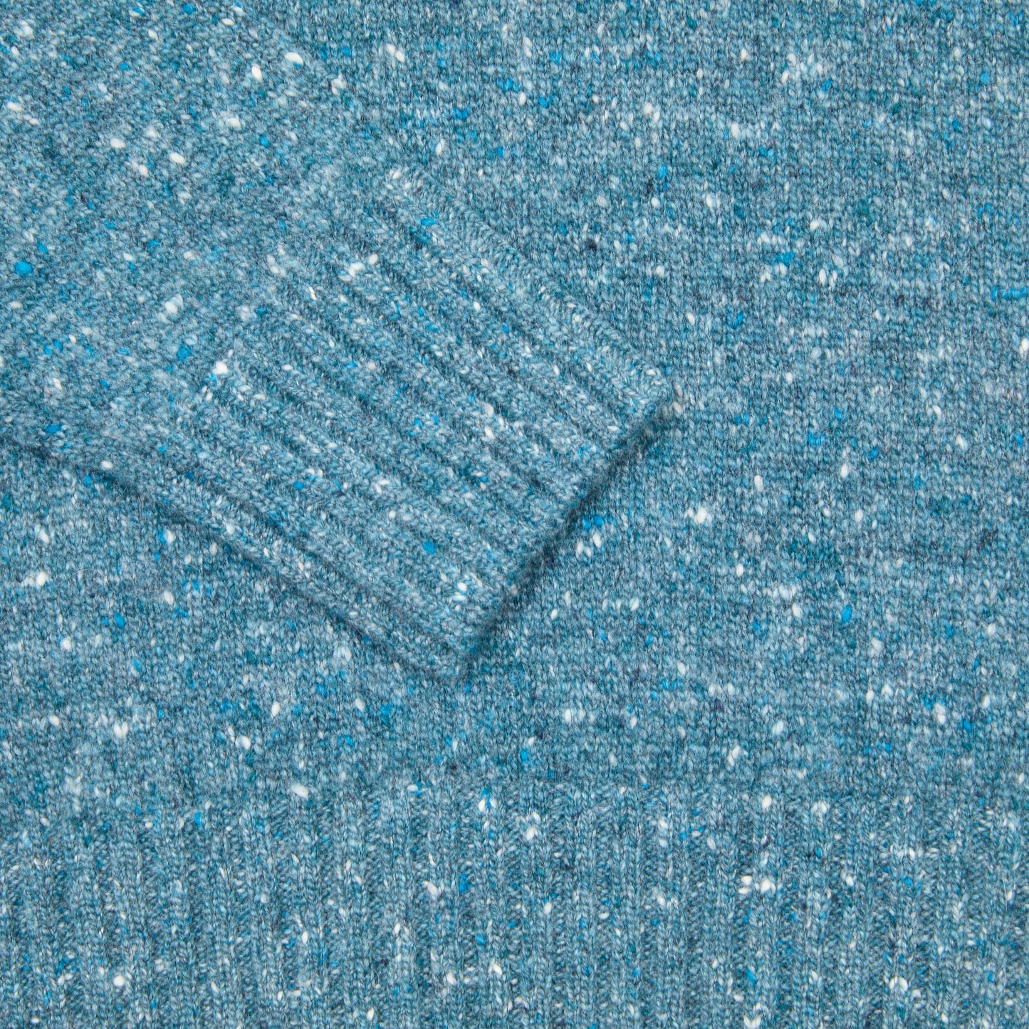 McGeorge Cashmere/Wool Donegal Jumper in Nympheas