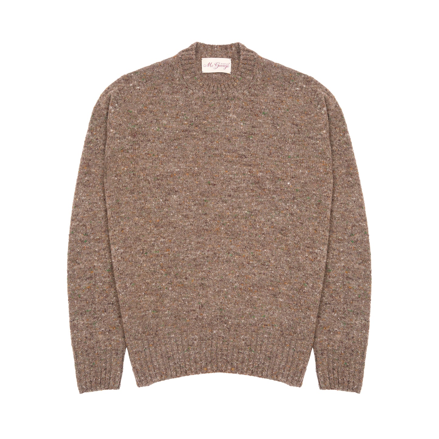 McGeorge Cashmere/Wool Donegal Jumper in Tundra