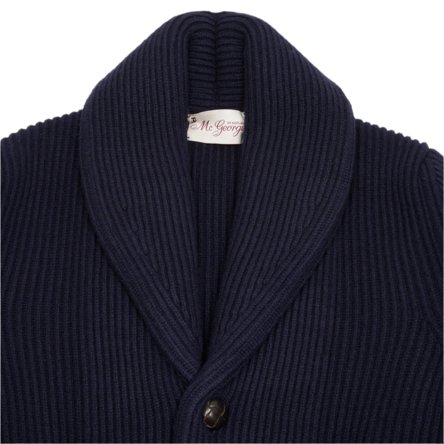 McGeorge of Scotland Shawl Cardigan in Navy 2