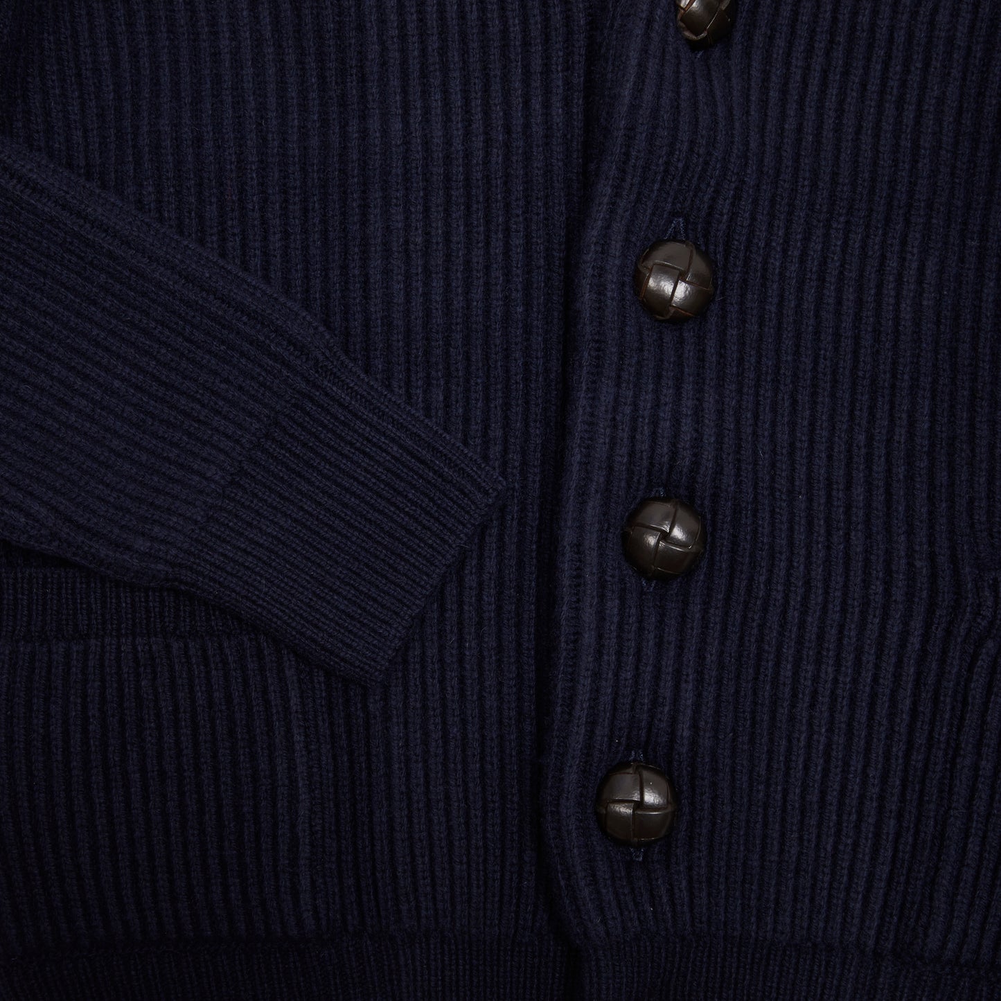 McGeorge of Scotland Shawl Cardigan in Navy 3