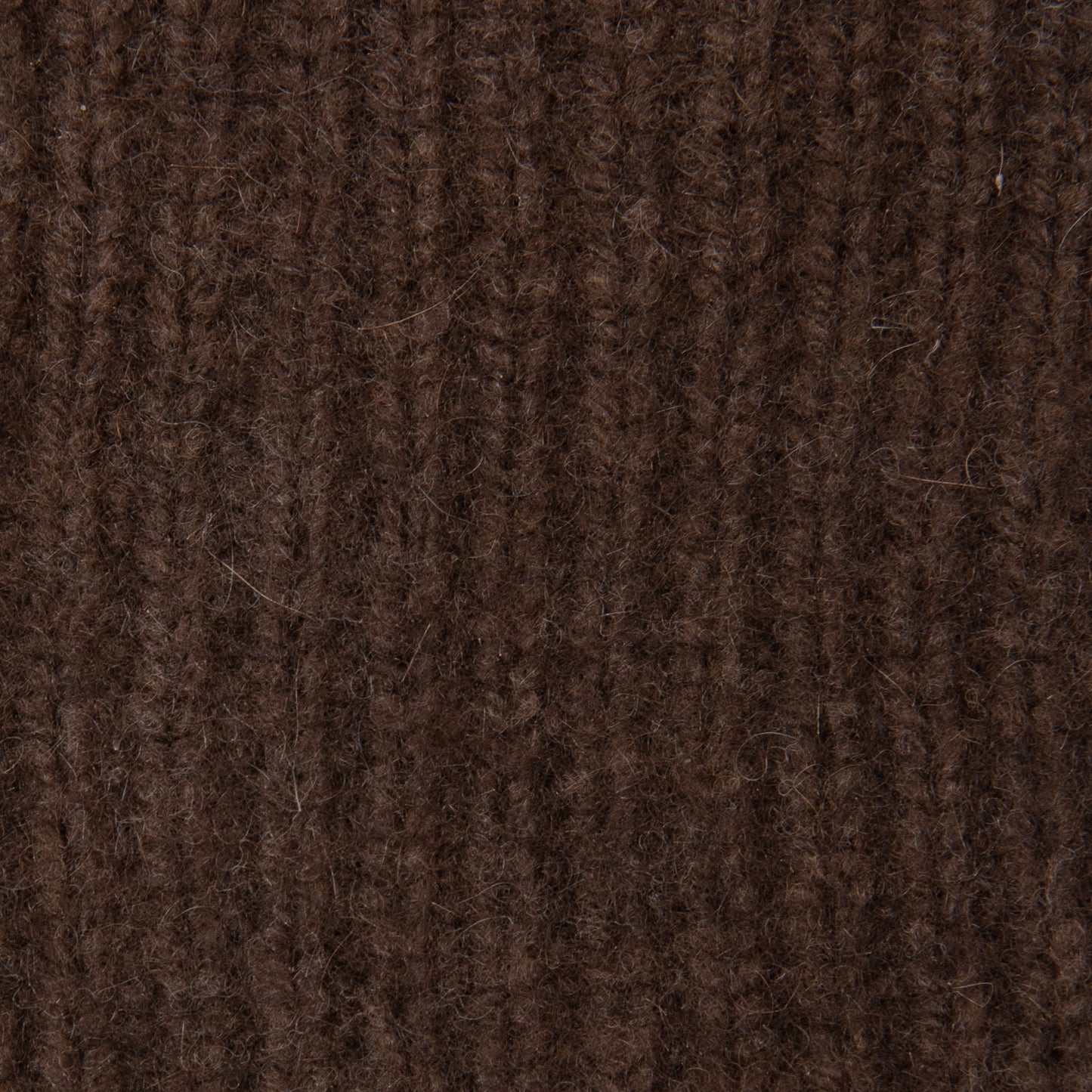 Norlha Ribbed Wrist Warmers in Natural Yak Brown