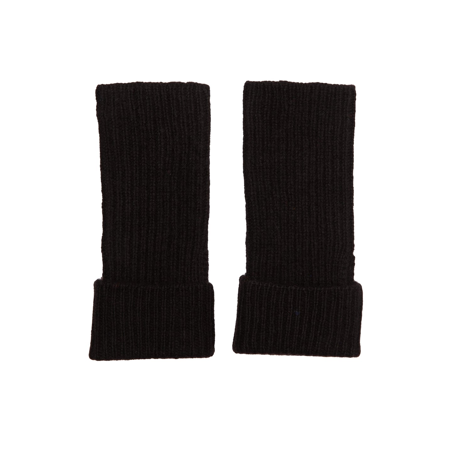 Norlha Cuffed Wrist Warmers in Black