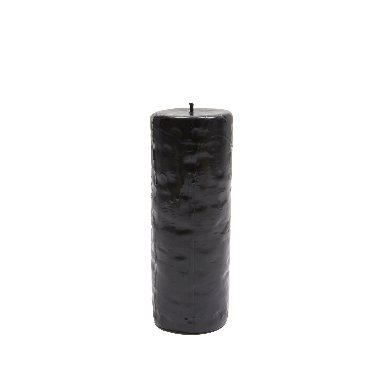 Oberflacht Klotz Round 1-Wick Low Candle in Black 2